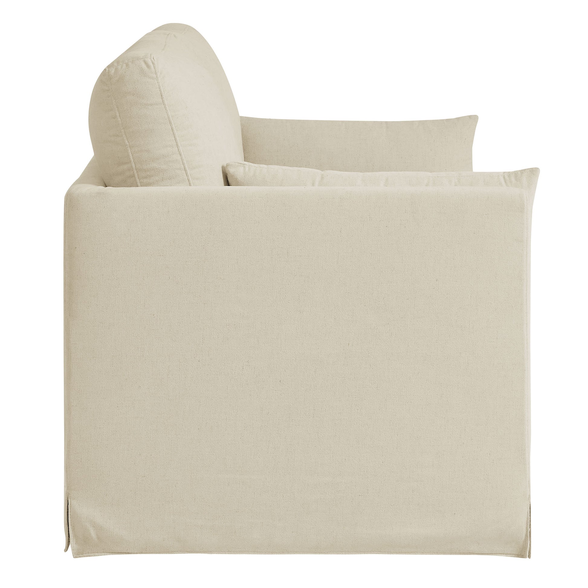 Wellfleet Slipcovered Linen-Blend Loveseat by Modway