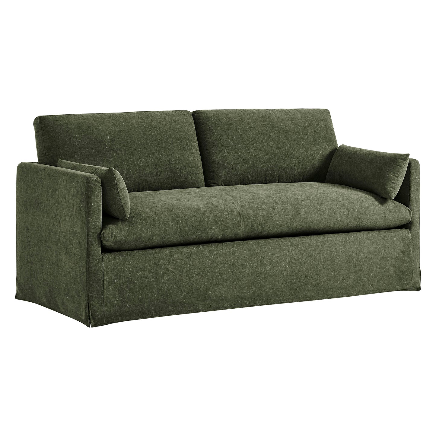 Wellfleet Slipcovered Linen-Blend Loveseat by Modway