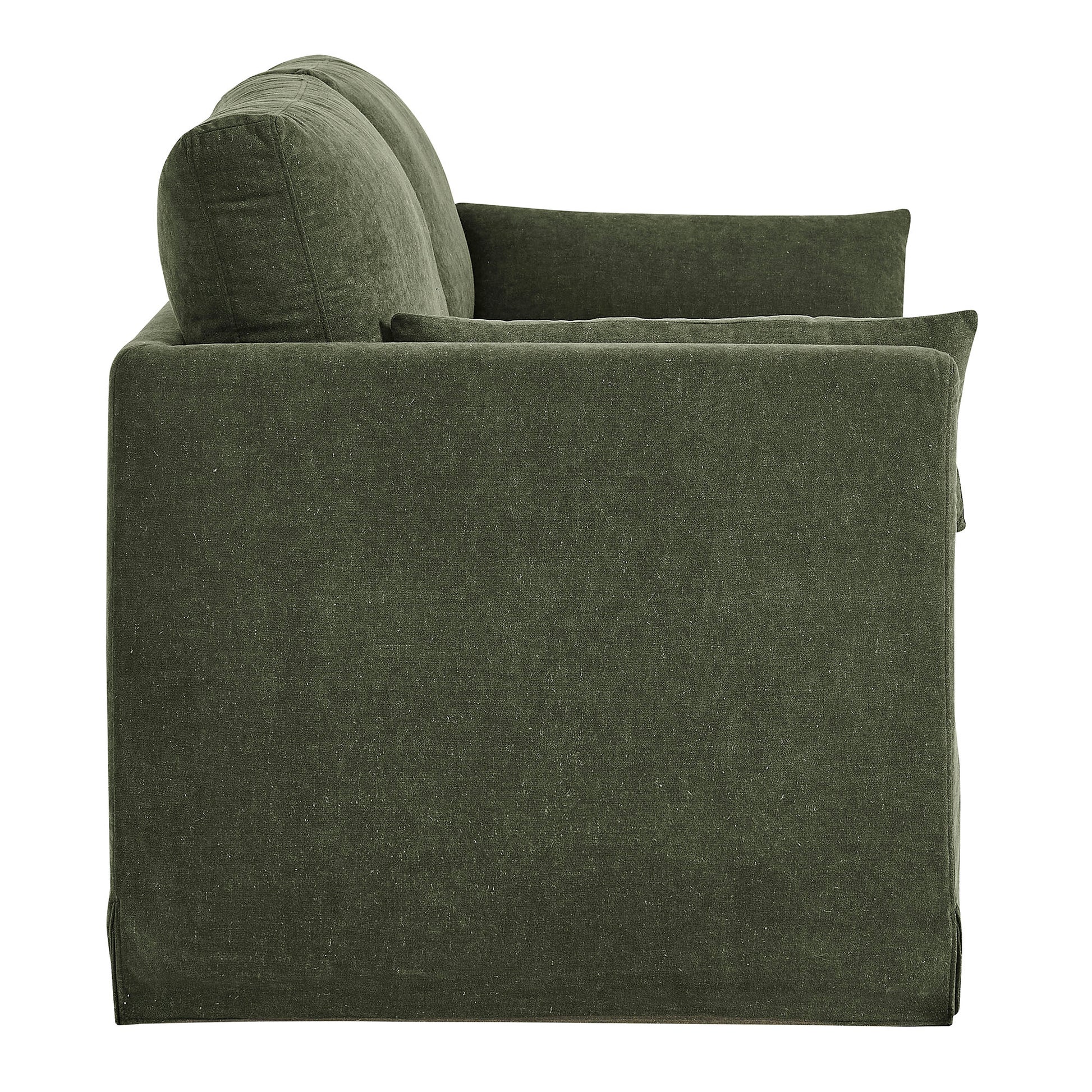 Wellfleet Slipcovered Linen-Blend Loveseat by Modway