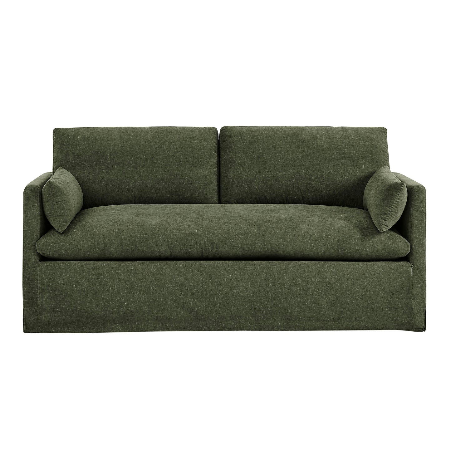 Wellfleet Slipcovered Linen-Blend Loveseat by Modway