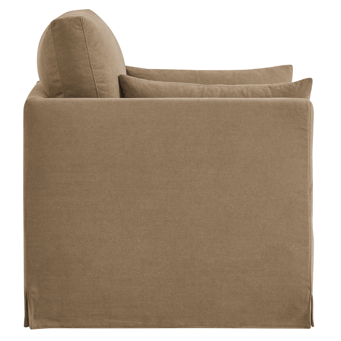 Wellfleet Slipcovered Linen-Blend Armchair by Modway