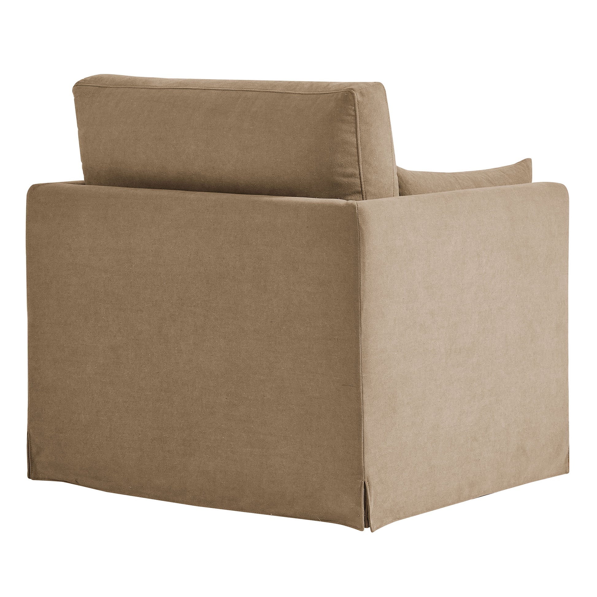 Wellfleet Slipcovered Linen-Blend Armchair by Modway