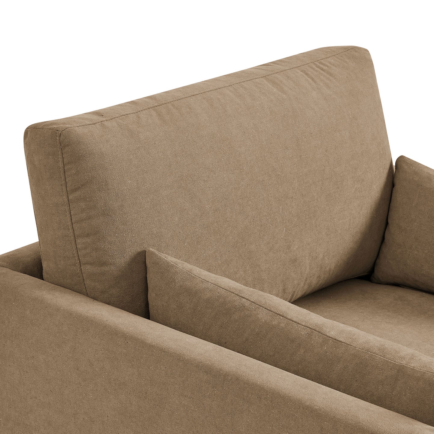 Wellfleet Slipcovered Linen-Blend Armchair by Modway