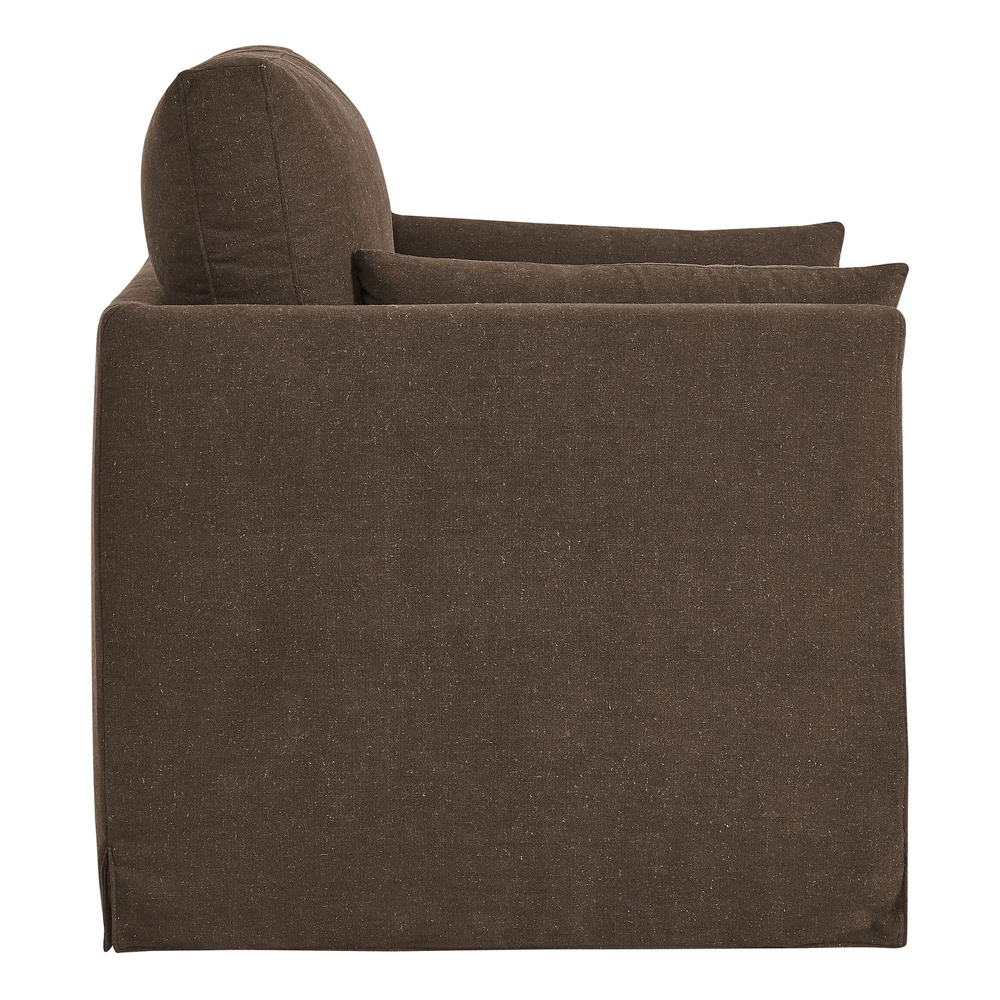 Wellfleet Slipcovered Linen-Blend Armchair by Modway