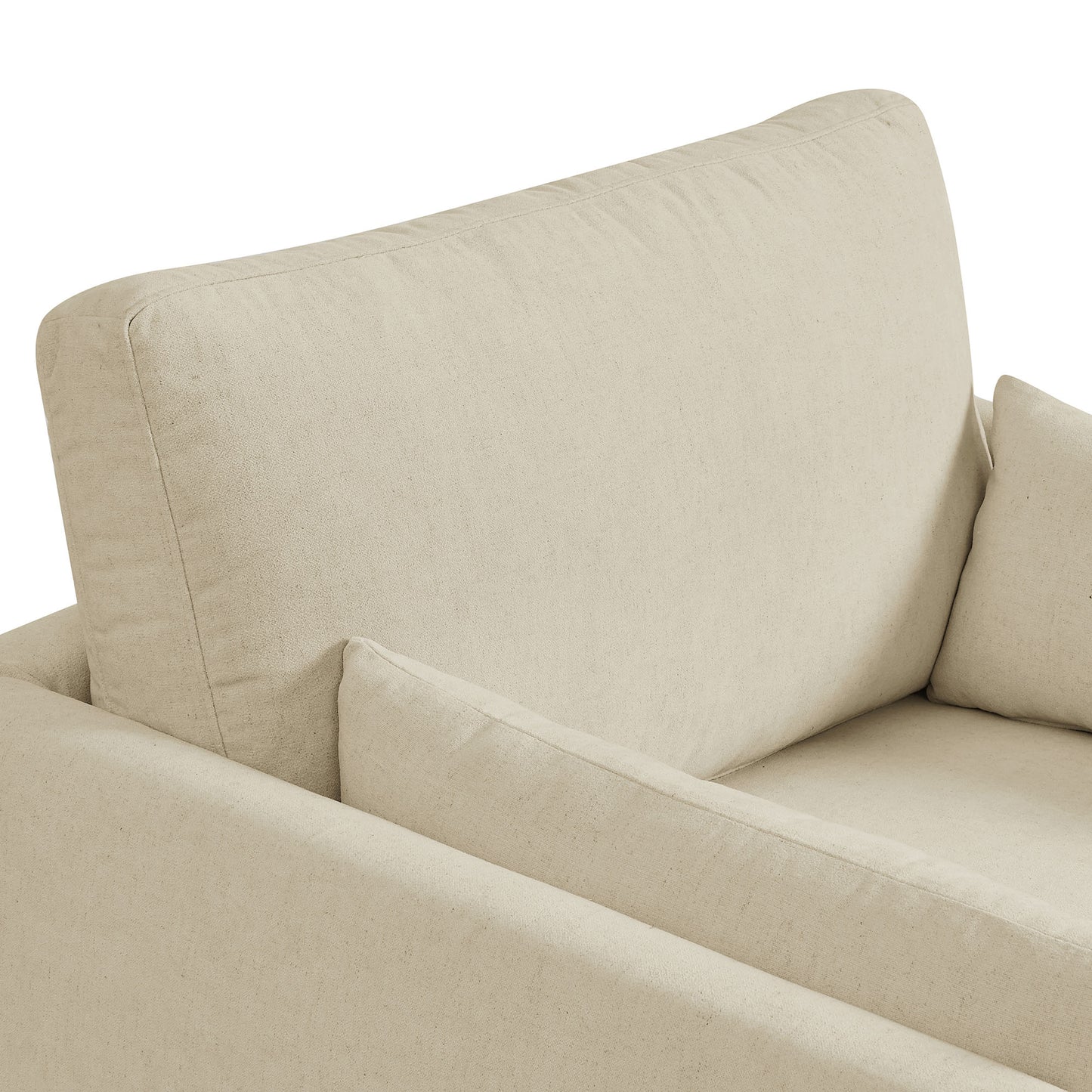 Wellfleet Slipcovered Linen-Blend Armchair by Modway