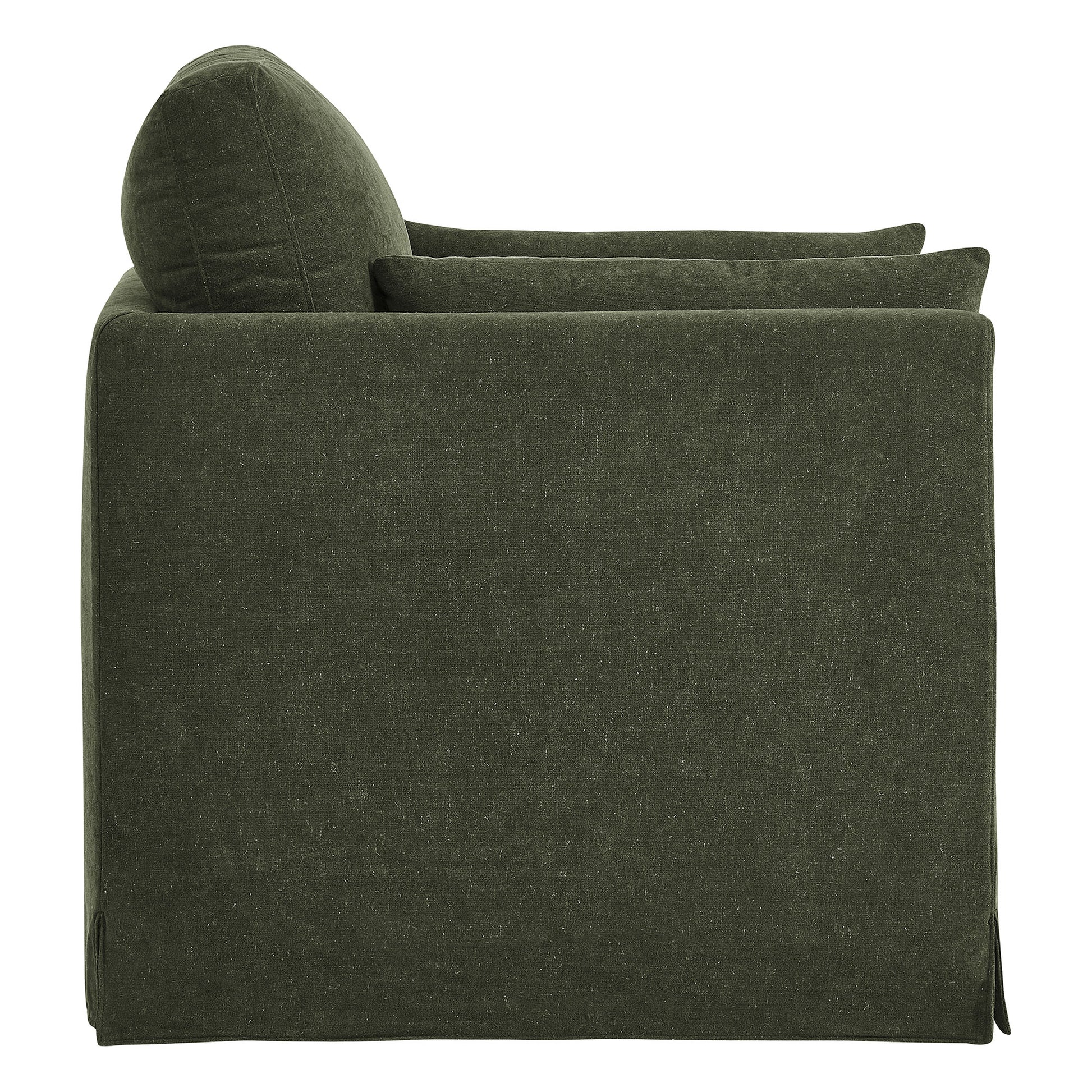 Wellfleet Slipcovered Linen-Blend Armchair by Modway
