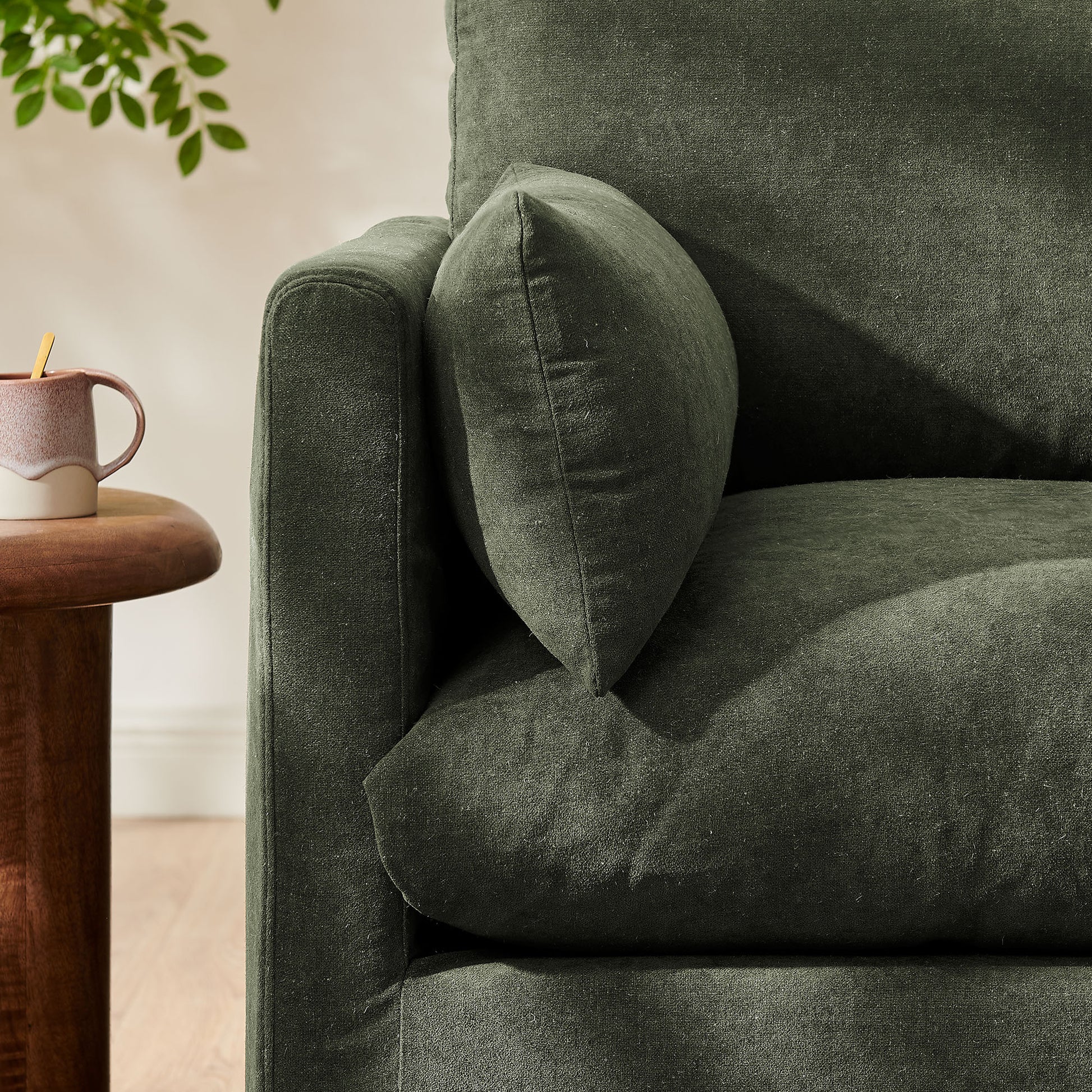Wellfleet Slipcovered Linen-Blend Armchair by Modway