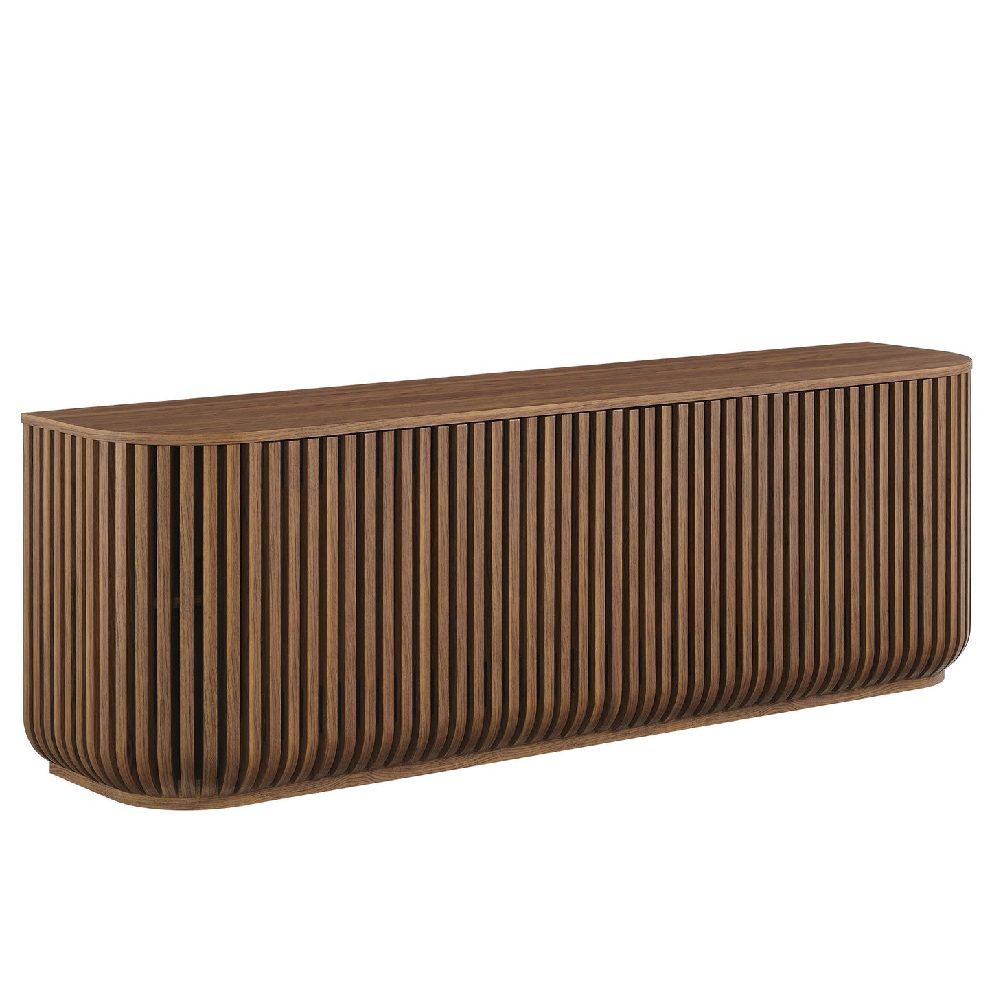 Fortitude 75" Curved Sideboard Storage Cabinet by Modway EEI-7359-WAL