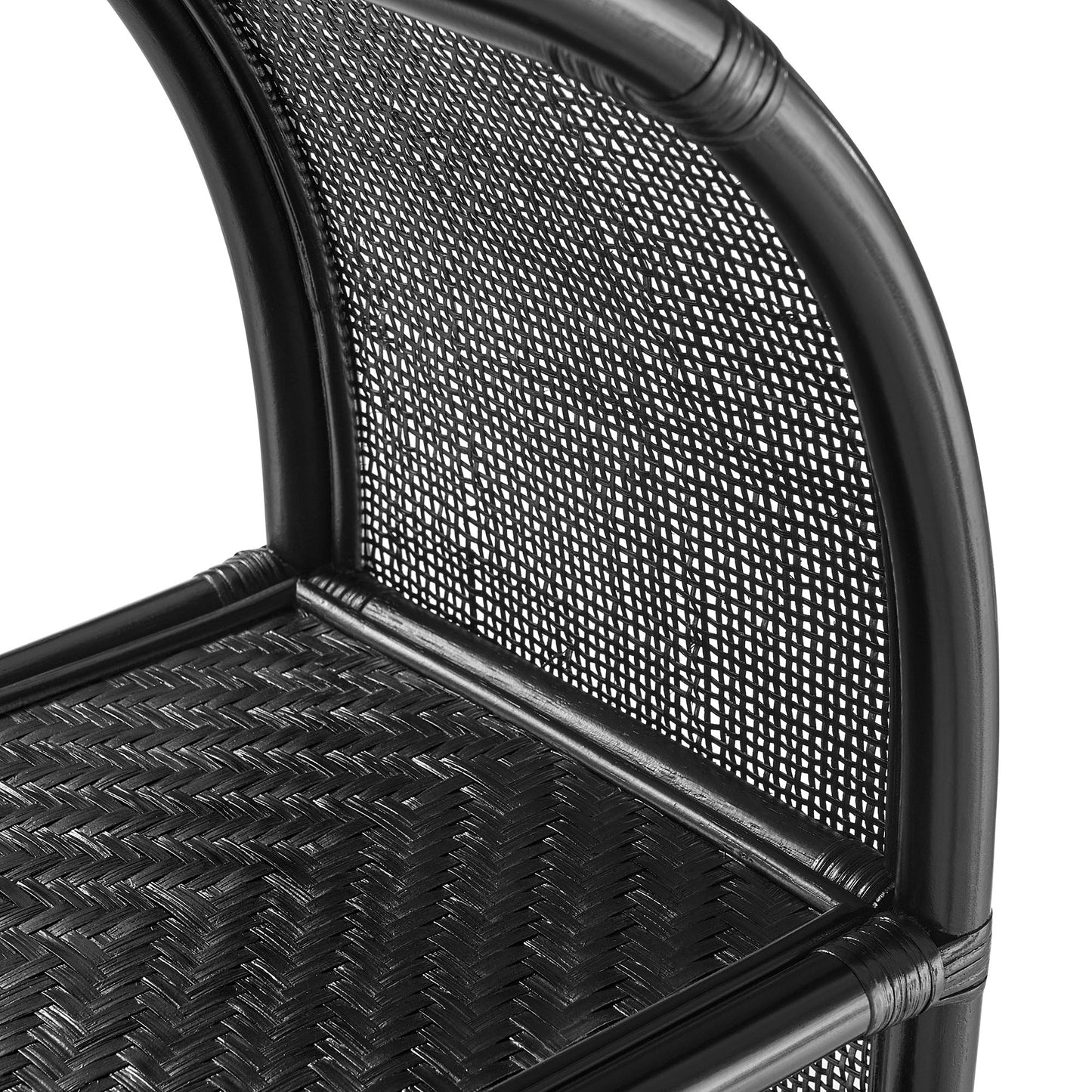 Celeste Arched Rattan Bookshelf by Modway — Decorative Storage and Display Shelf