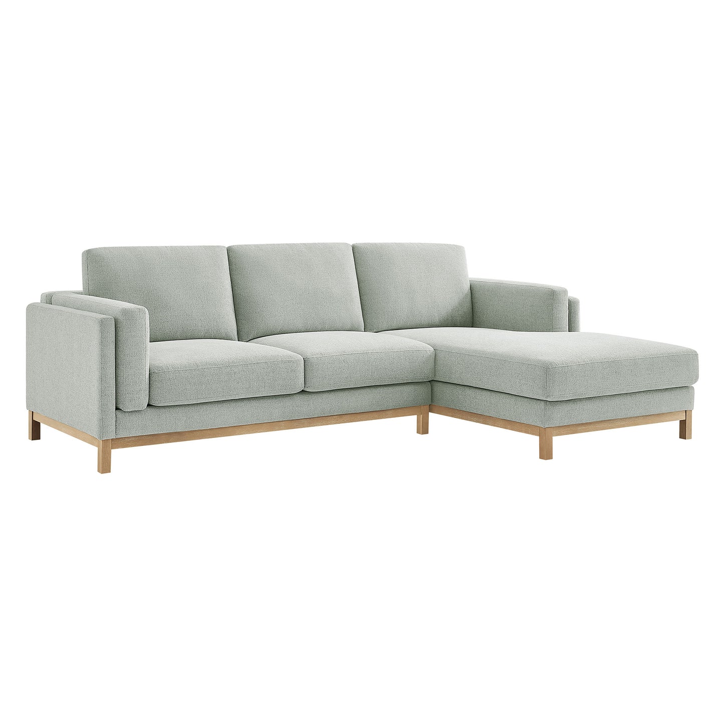 Roscoe Right-Facing Fabric Sectional Sofa with Chaise by Modway EEI-7375