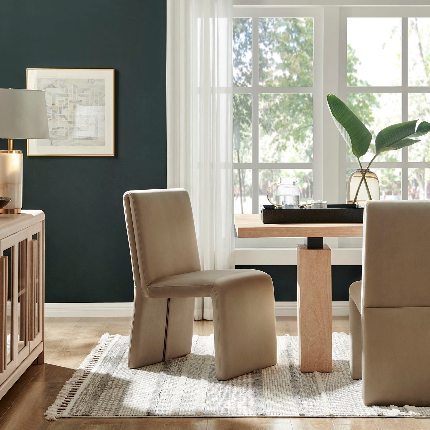 Emory Upholstered Dining Side Chair by Modway — Modern Performance Seating for Dining