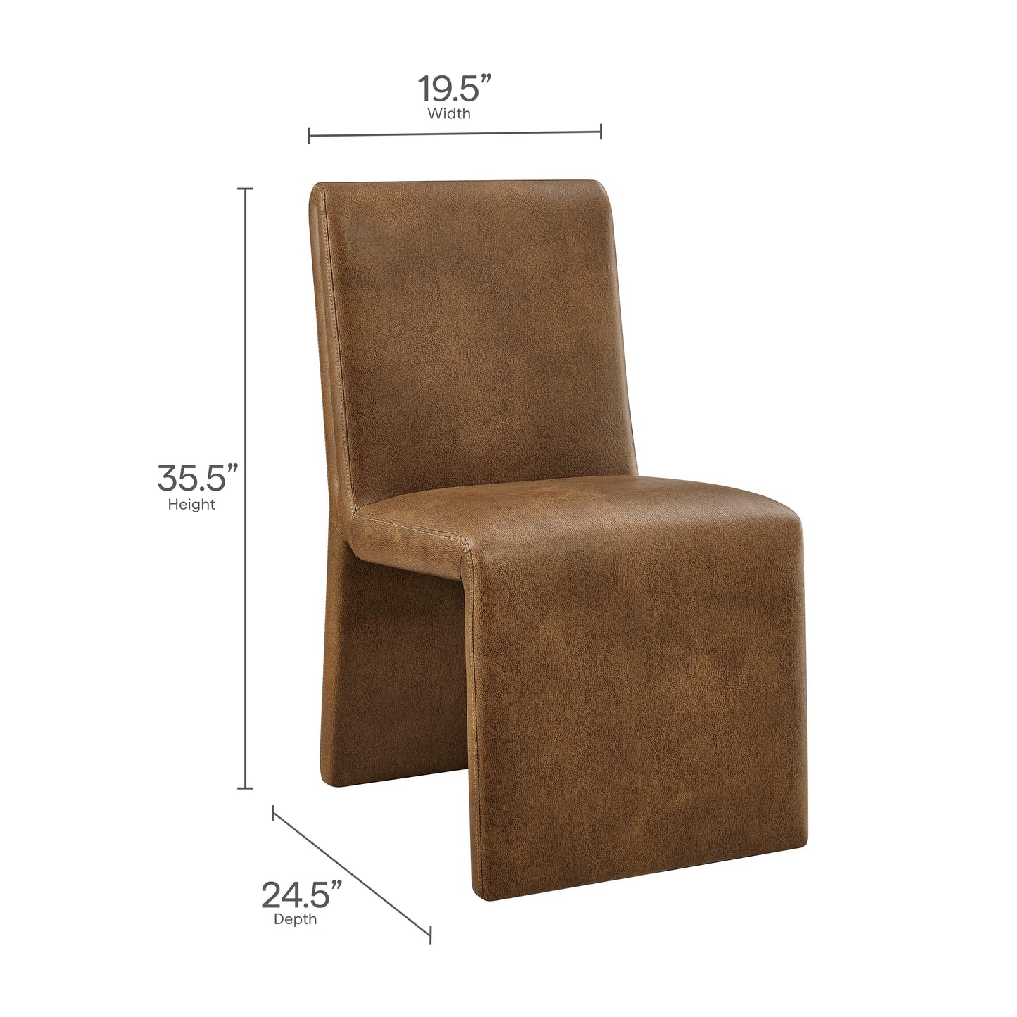Emory Upholstered Dining Side Chair by Modway — Modern Performance Seating for Dining