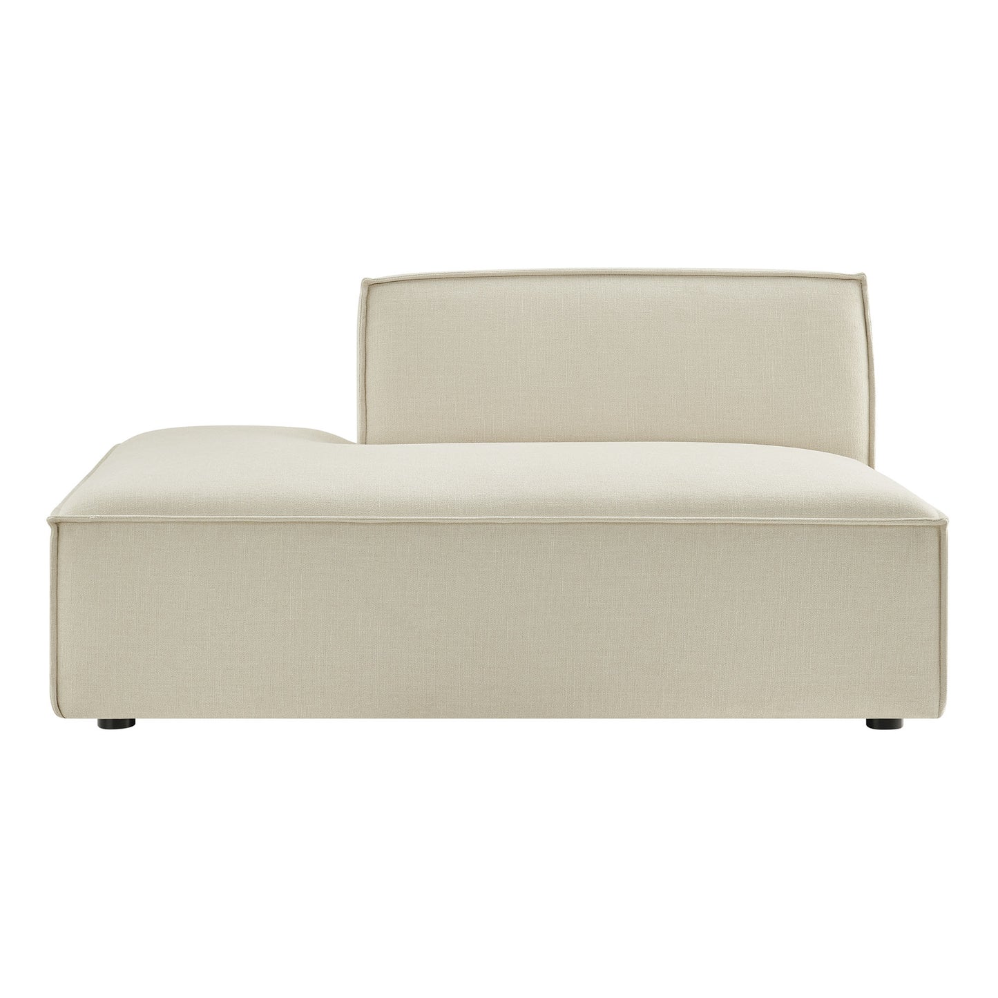 Restore Performance Fabric Upholstered Left-Facing Armless Modular Chaise by Modway