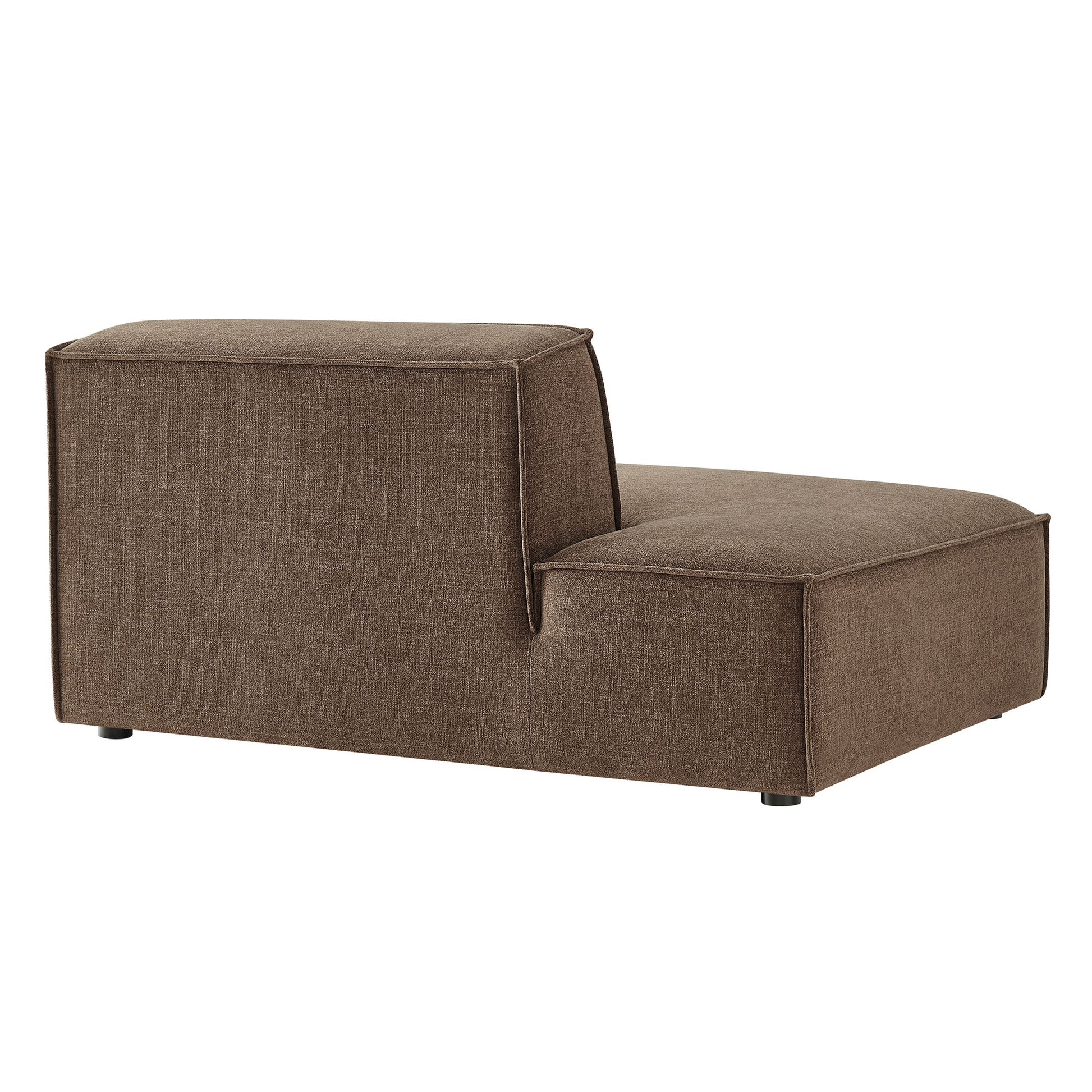 Restore Performance Fabric Upholstered Left-Facing Armless Modular Chaise by Modway