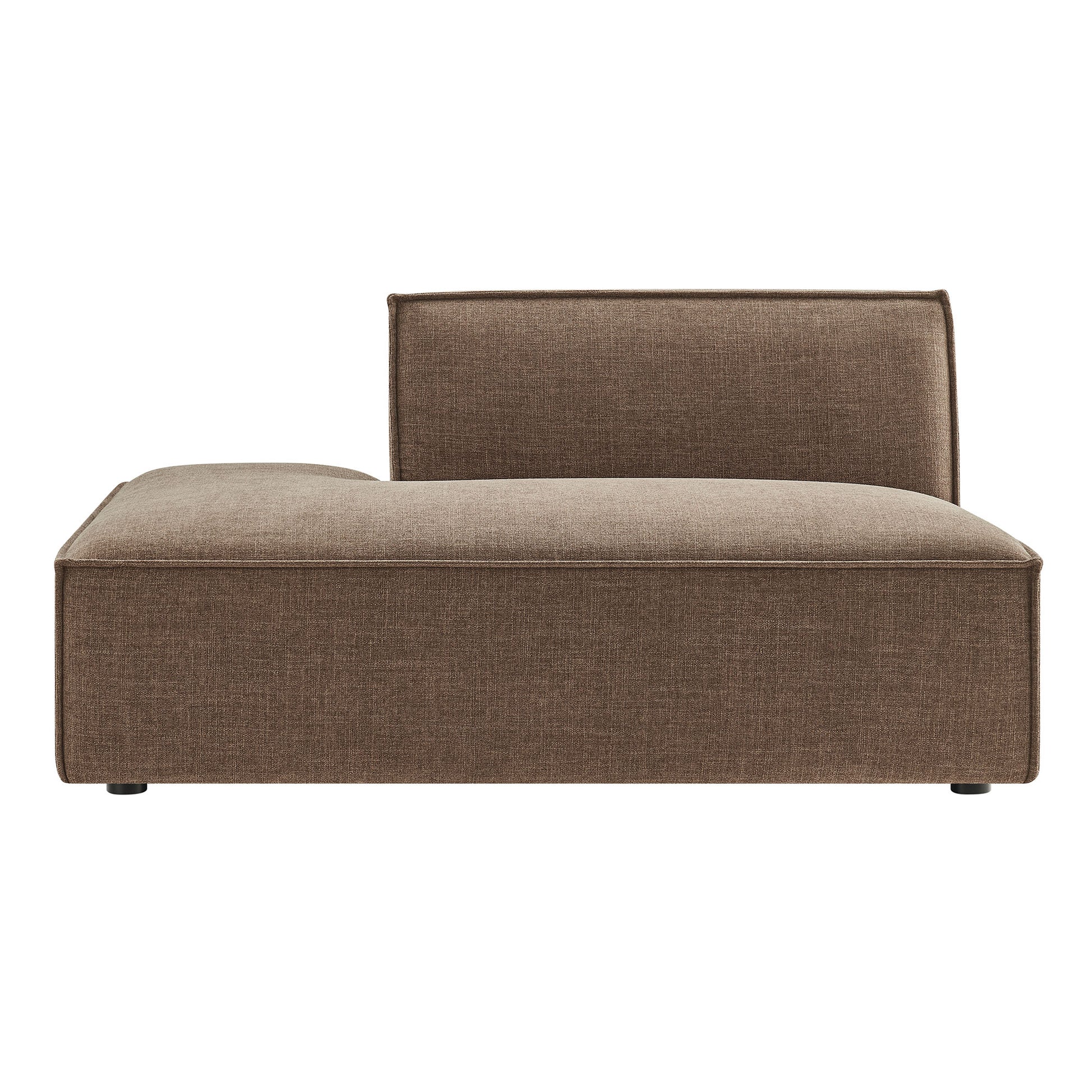 Restore Performance Fabric Upholstered Left-Facing Armless Modular Chaise by Modway