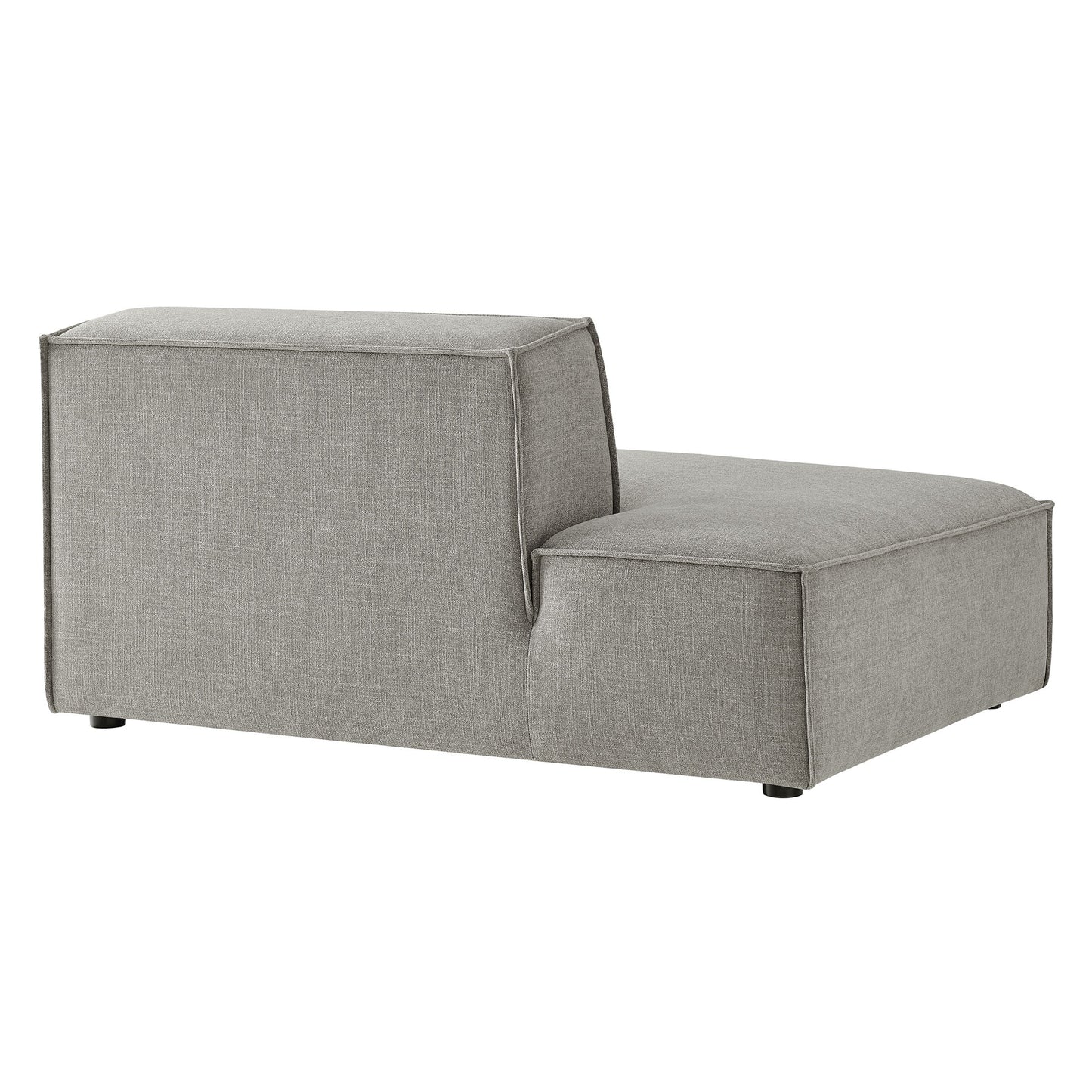 Restore Performance Fabric Upholstered Left-Facing Armless Modular Chaise by Modway