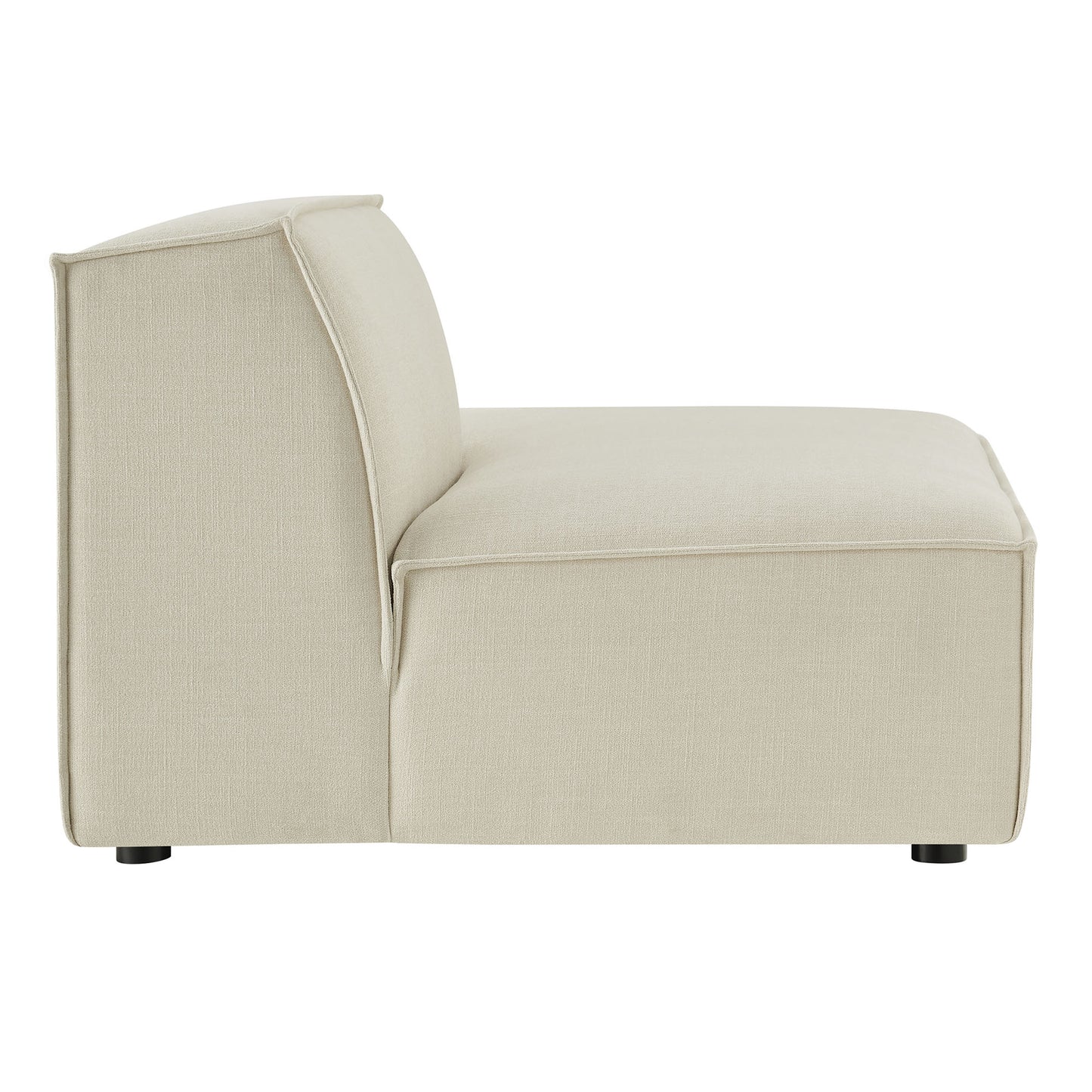 Restore Performance Fabric Upholstered Right-Facing Armless Modular Chaise by Modway