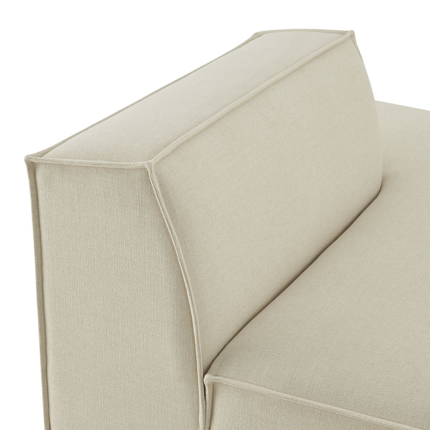 Restore Performance Fabric Upholstered Right-Facing Armless Modular Chaise by Modway