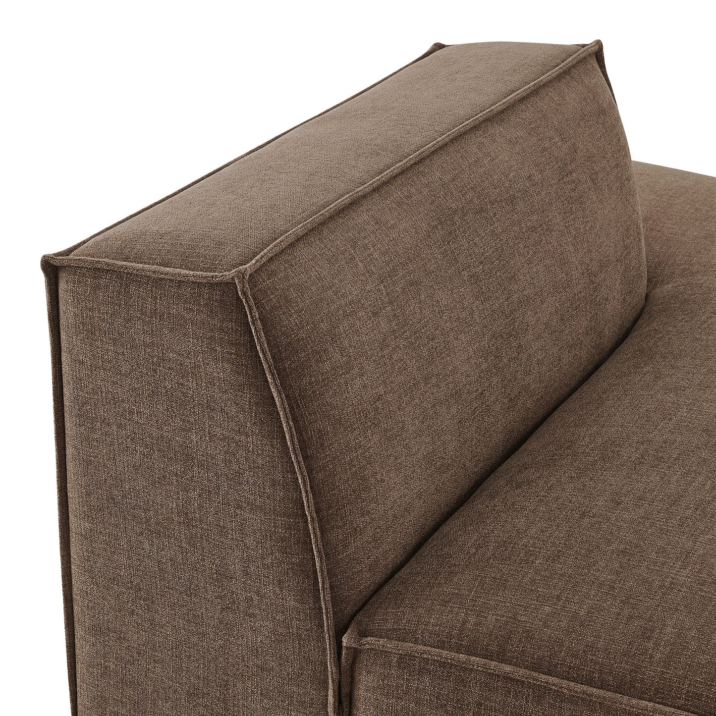 Restore Performance Fabric Upholstered Right-Facing Armless Modular Chaise by Modway