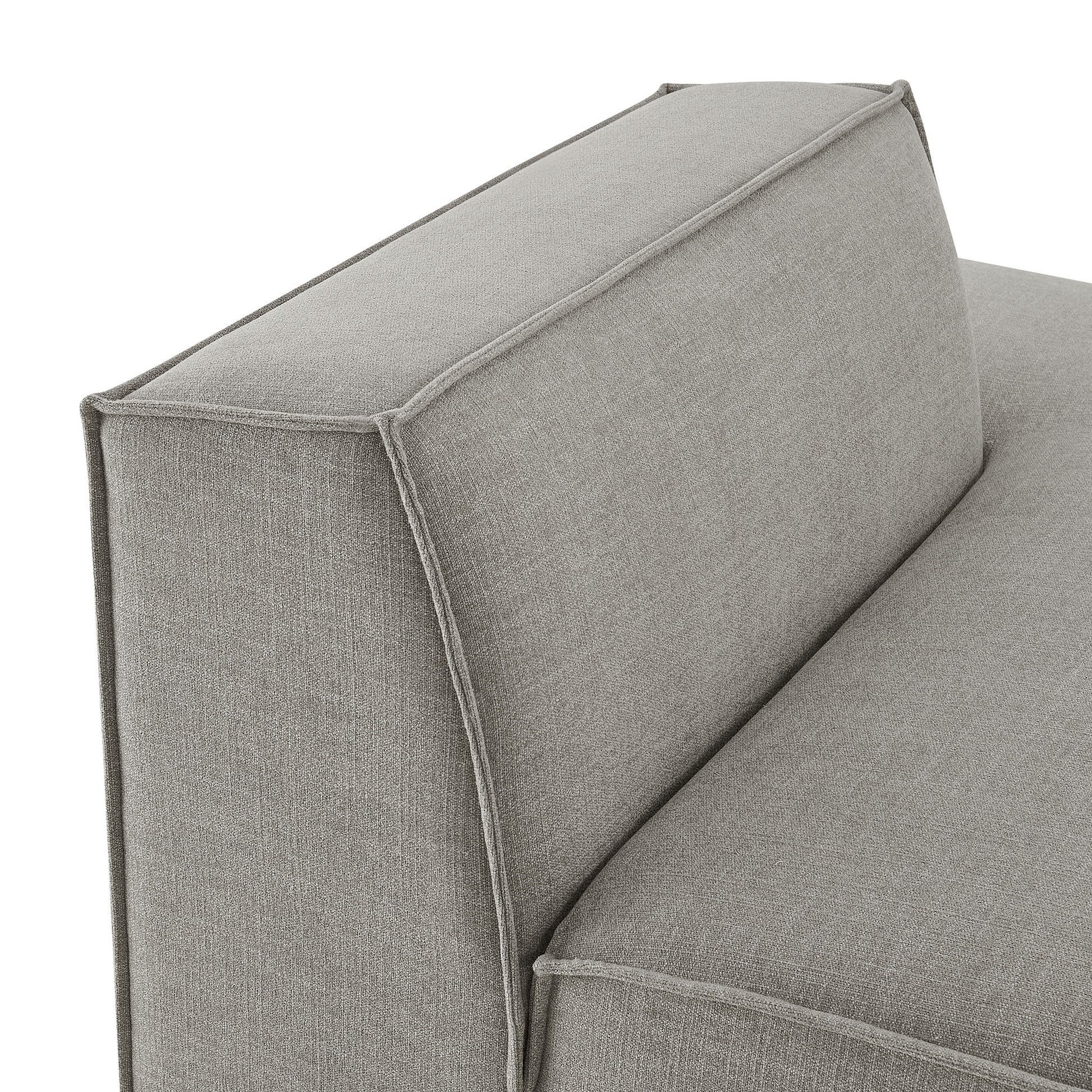 Restore Performance Fabric Upholstered Right-Facing Armless Modular Chaise by Modway