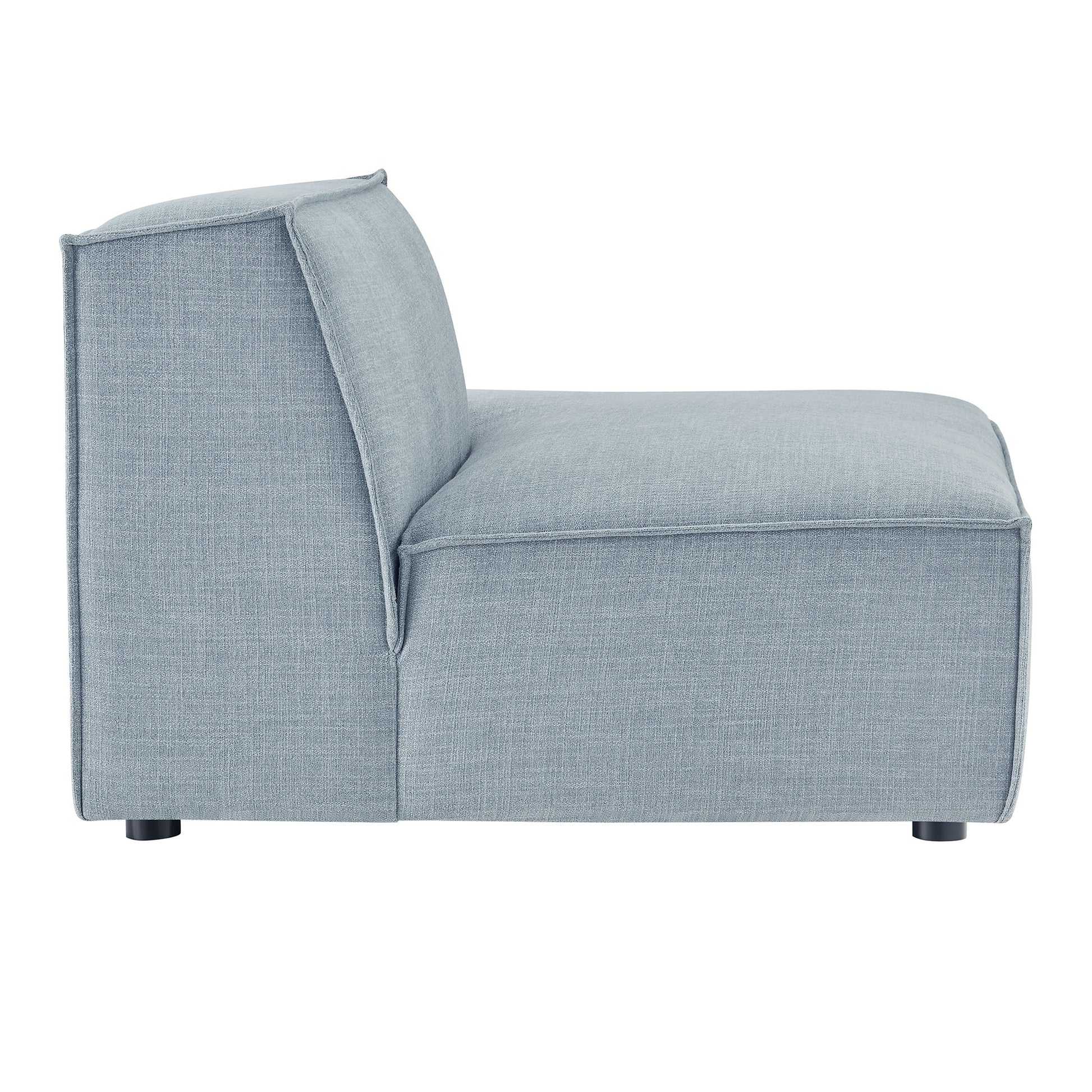 Restore Performance Fabric Upholstered Right-Facing Armless Modular Chaise by Modway
