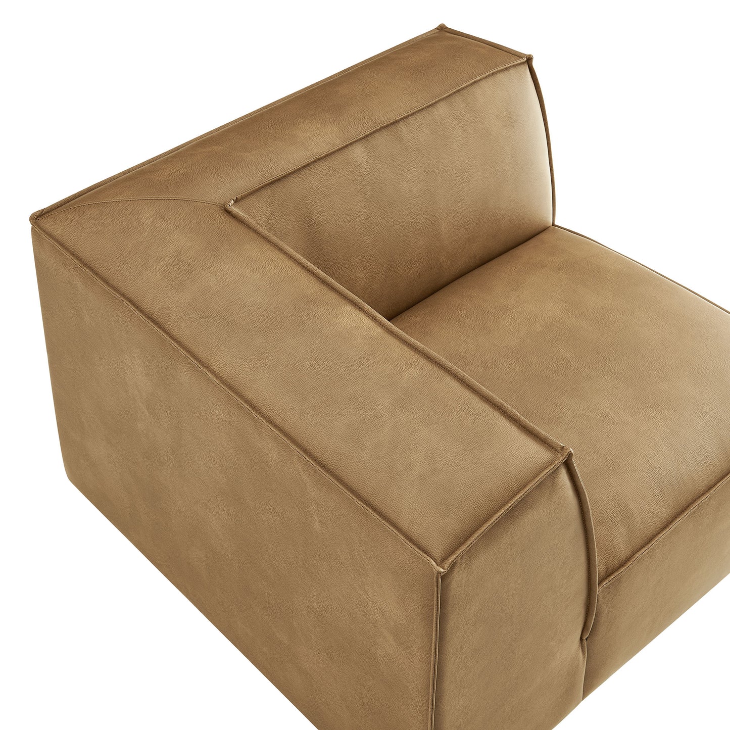 Restore Vegan Leather Modular Corner Chair by Modway