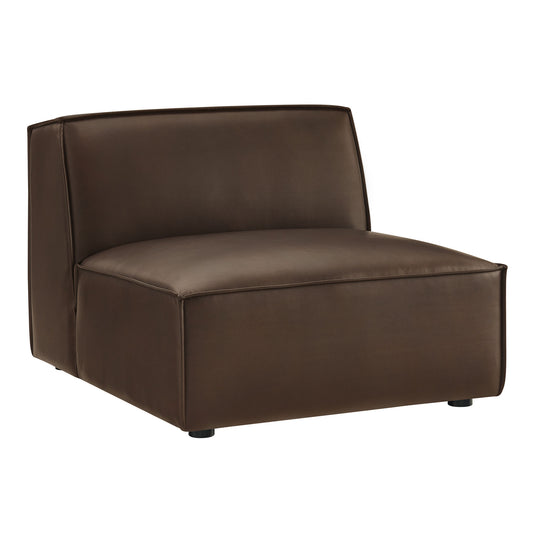 Restore Vegan Leather Armless Modular Chair by Modway
