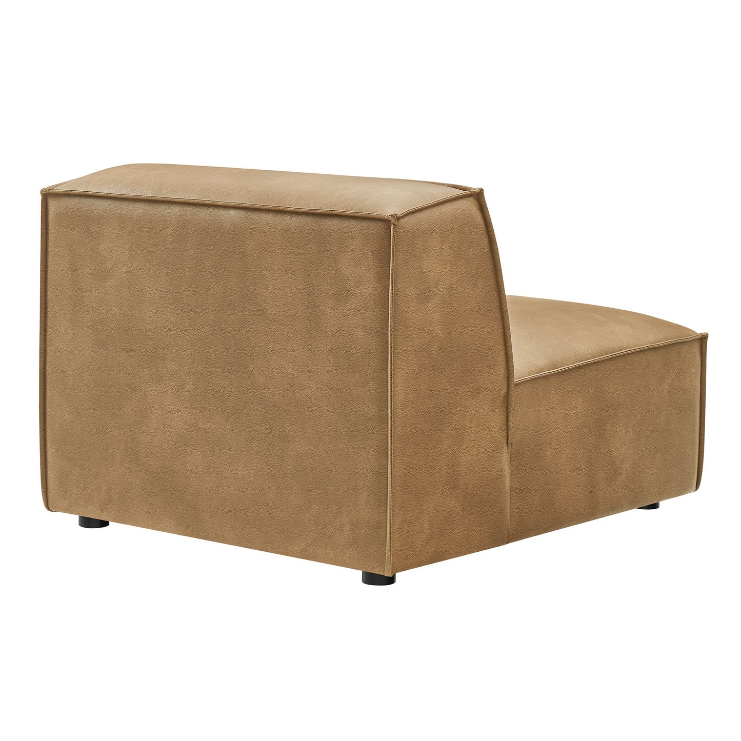 Restore Vegan Leather Armless Modular Chair by Modway