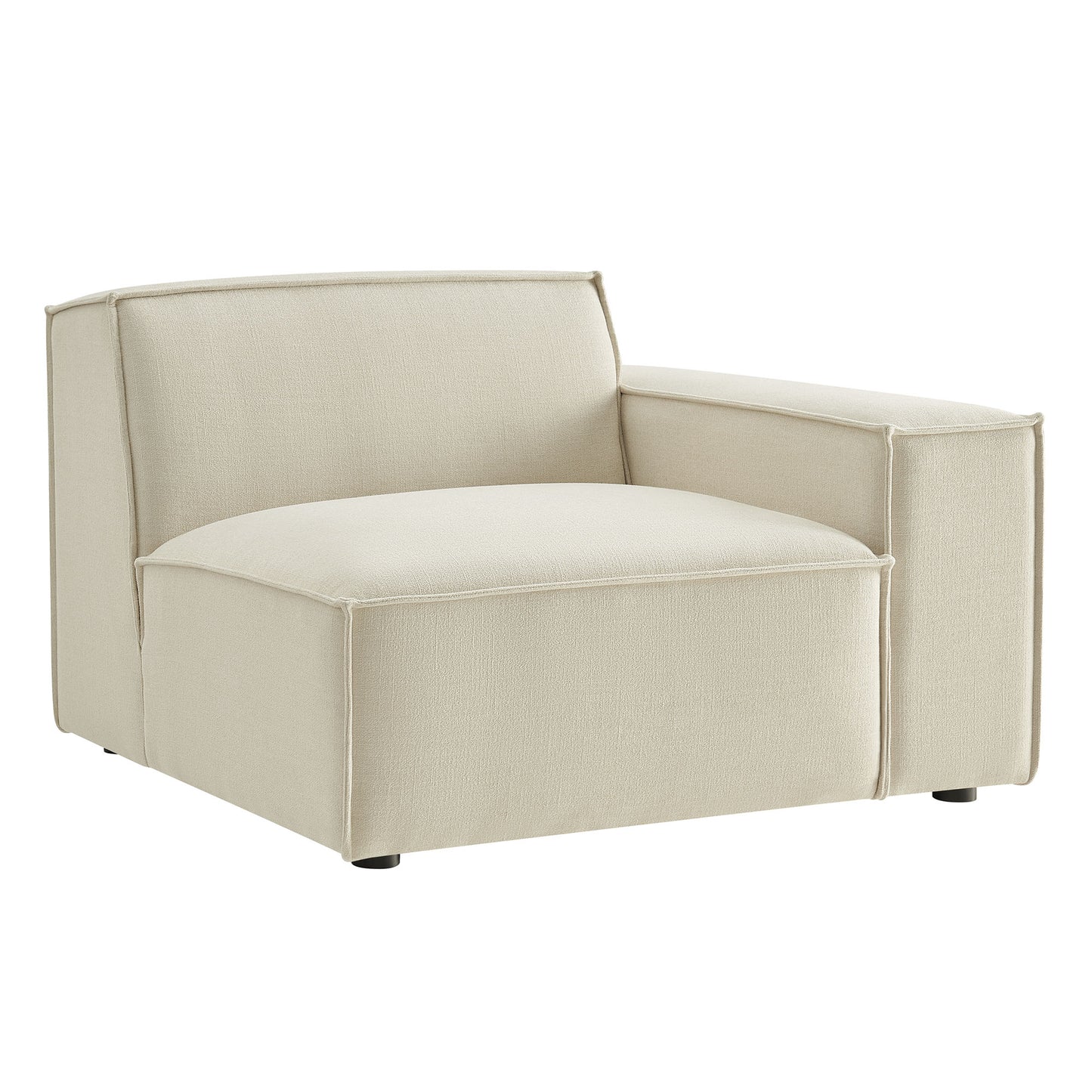 Restore Performance Fabric Upholstered Right-Facing Modular Lounge Chair by Modway