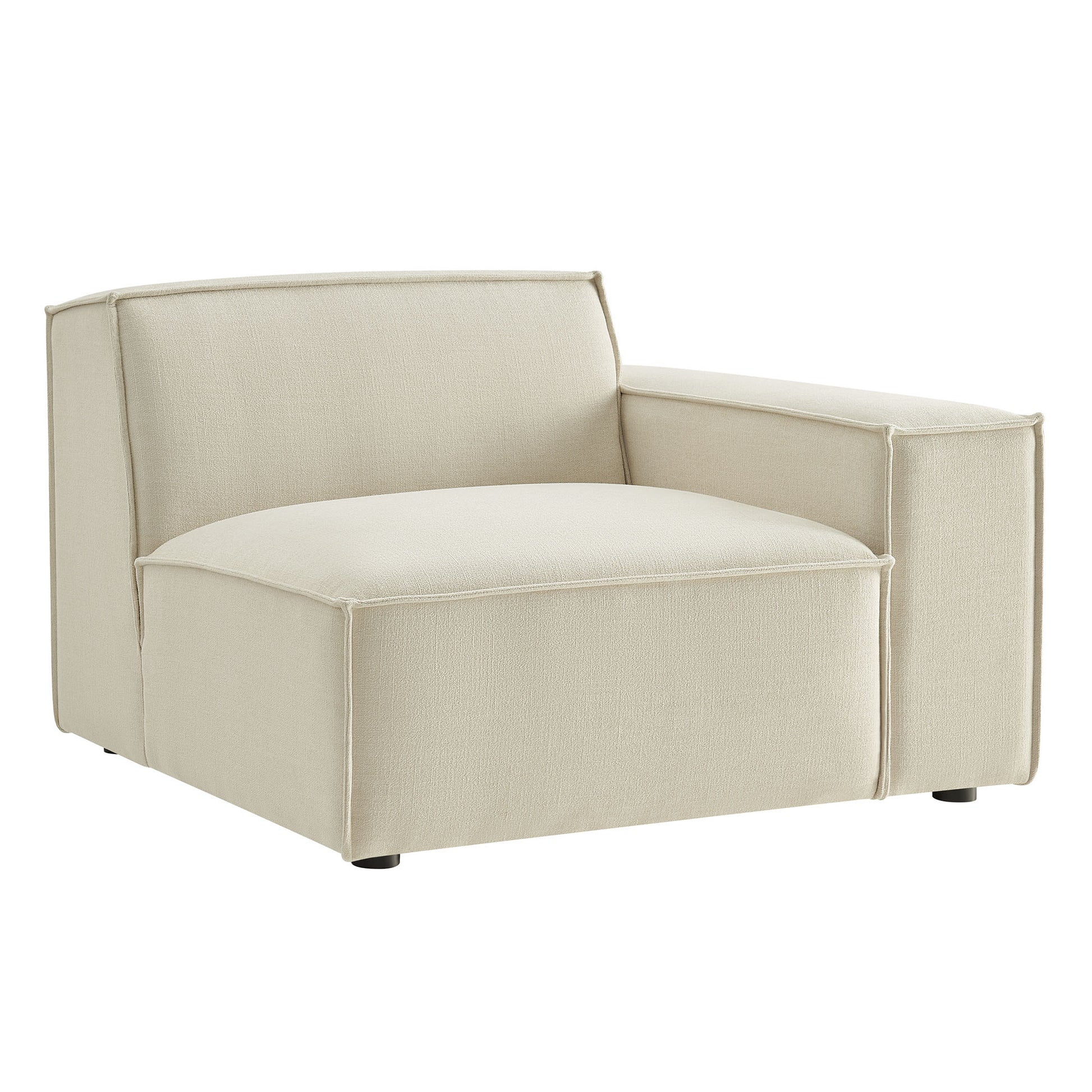 Restore Performance Fabric Upholstered Right-Facing Modular Lounge Chair by Modway