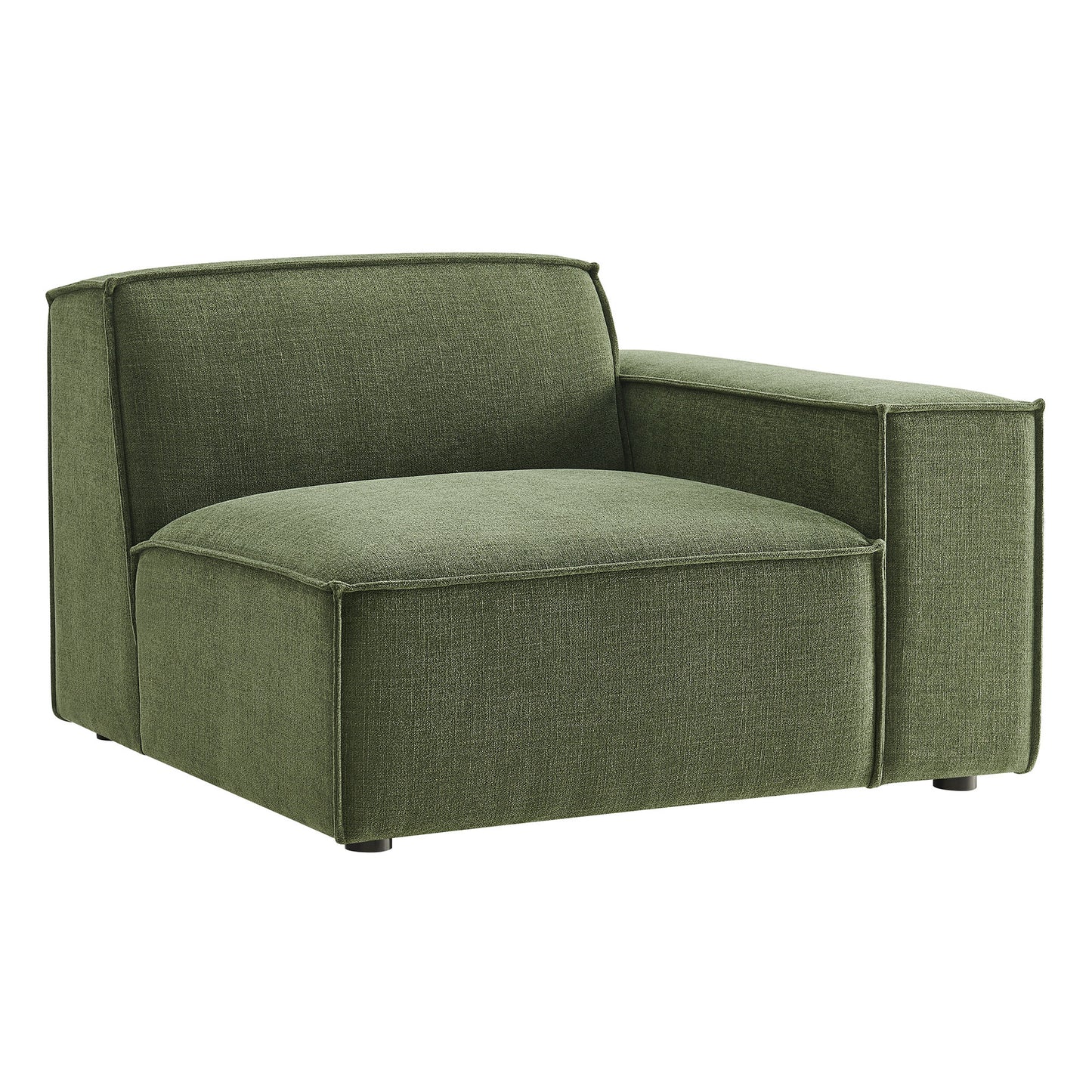 Restore Performance Fabric Upholstered Right-Facing Modular Lounge Chair by Modway