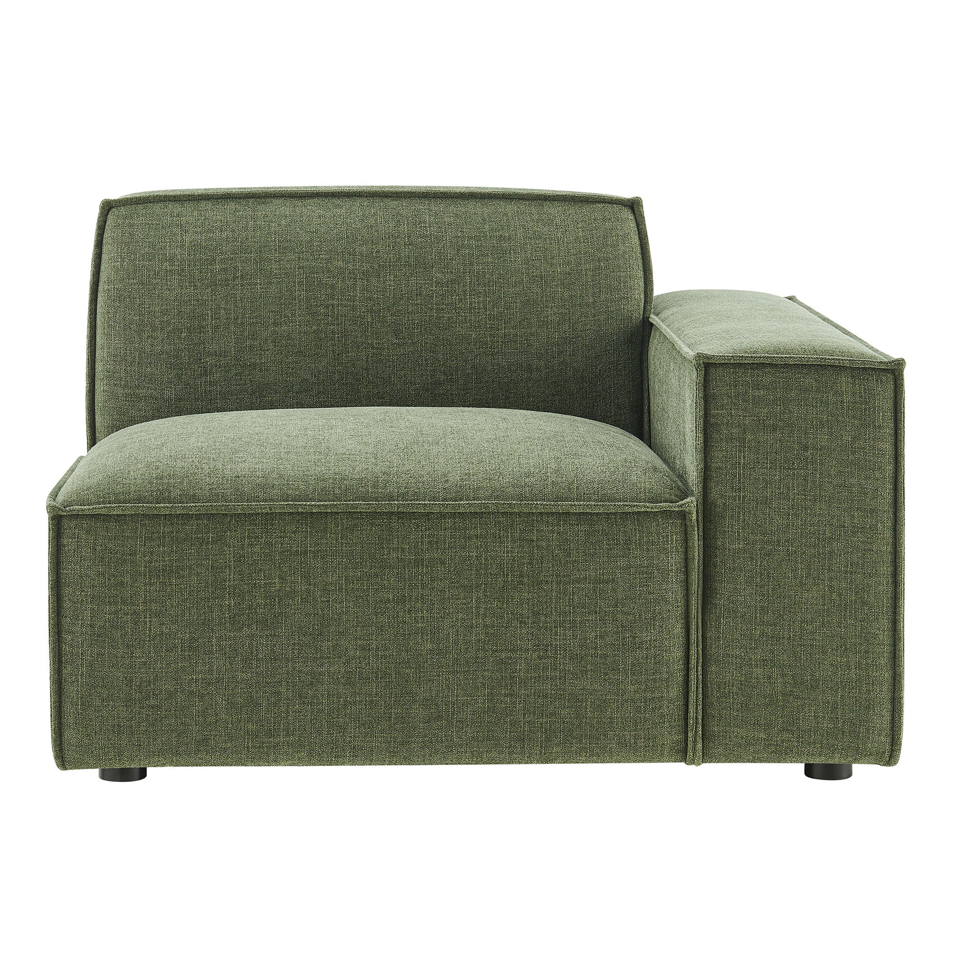 Restore Performance Fabric Upholstered Right-Facing Modular Lounge Chair by Modway