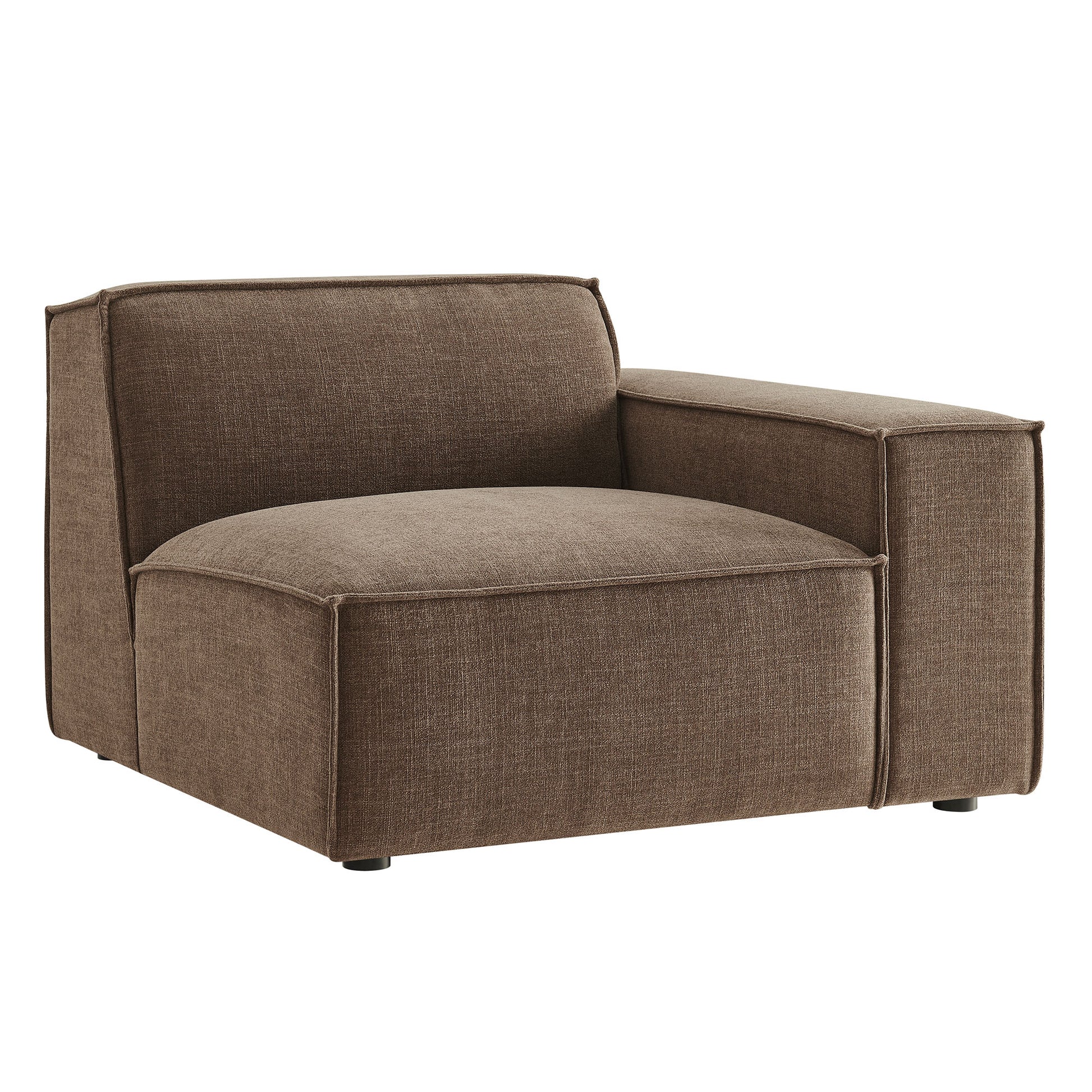 Restore Performance Fabric Upholstered Right-Facing Modular Lounge Chair by Modway