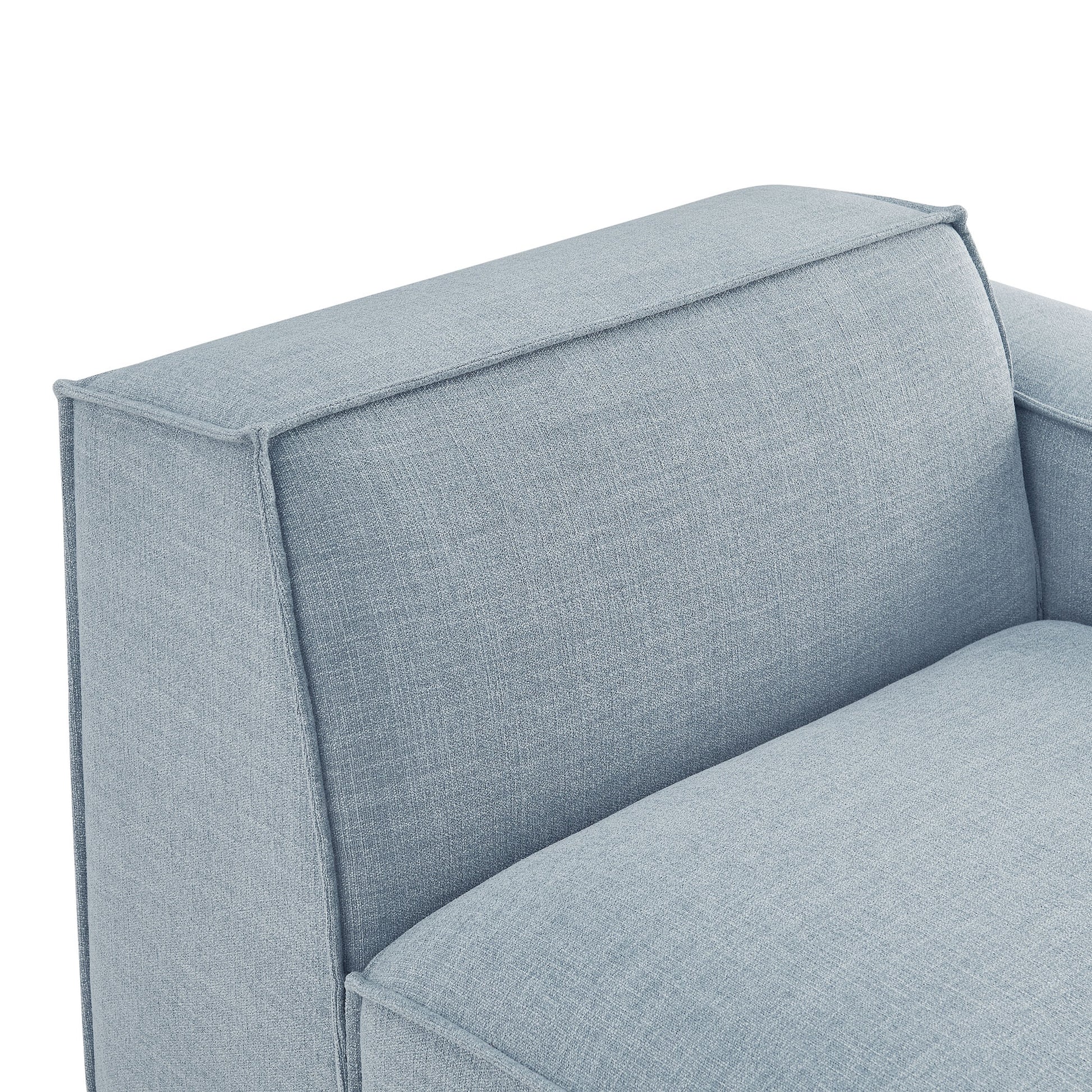 Restore Performance Fabric Upholstered Right-Facing Modular Lounge Chair by Modway