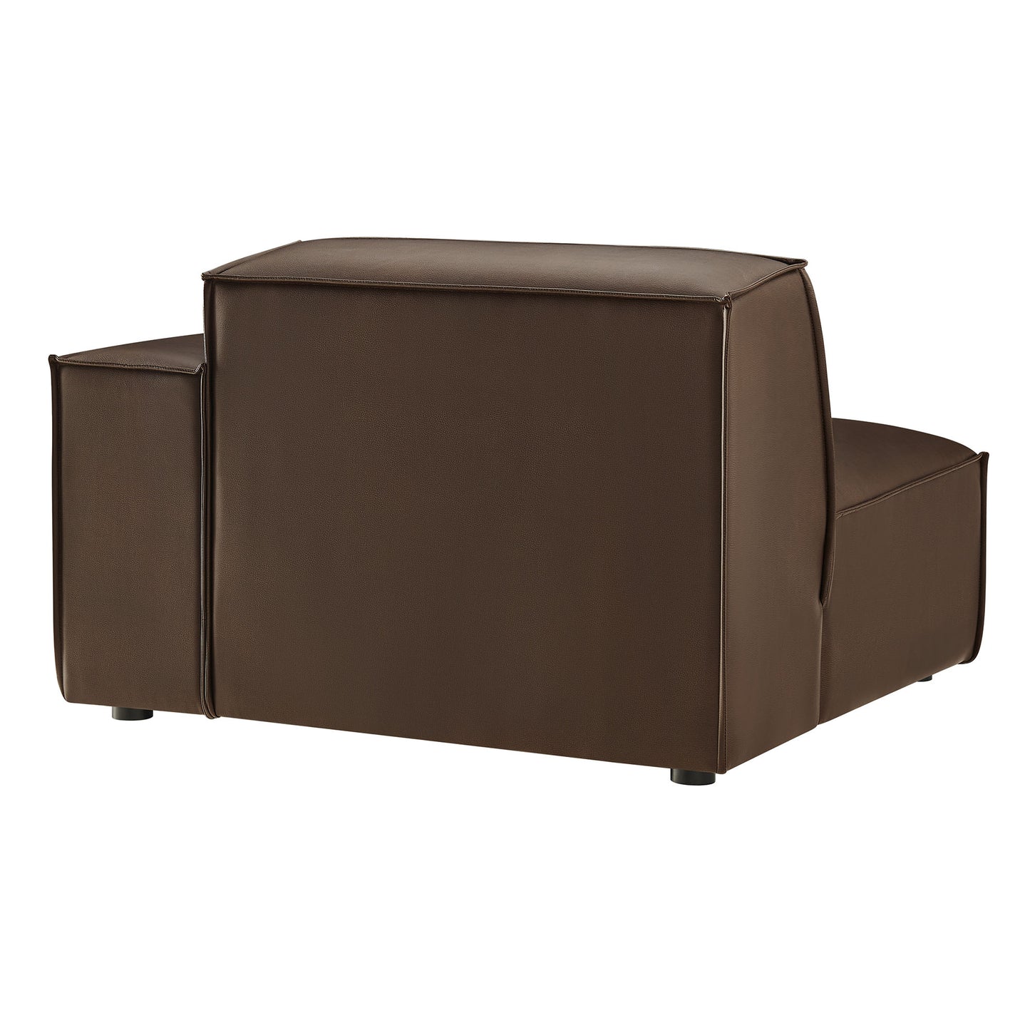 Restore Vegan Leather Right-Facing Modular Lounge Chair by Modway