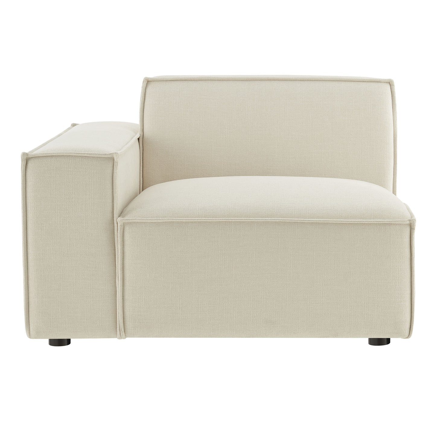 Restore Performance Fabric Upholstered Left-Facing Modular Lounge Chair by Modway
