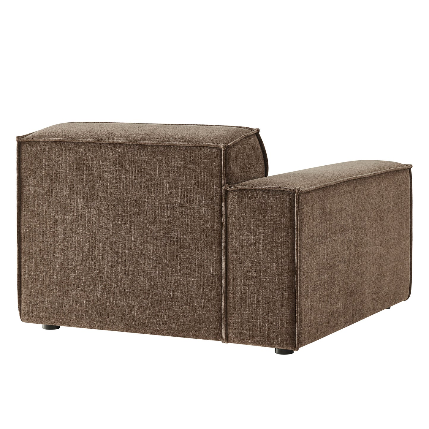 Restore Performance Fabric Upholstered Left-Facing Modular Lounge Chair by Modway