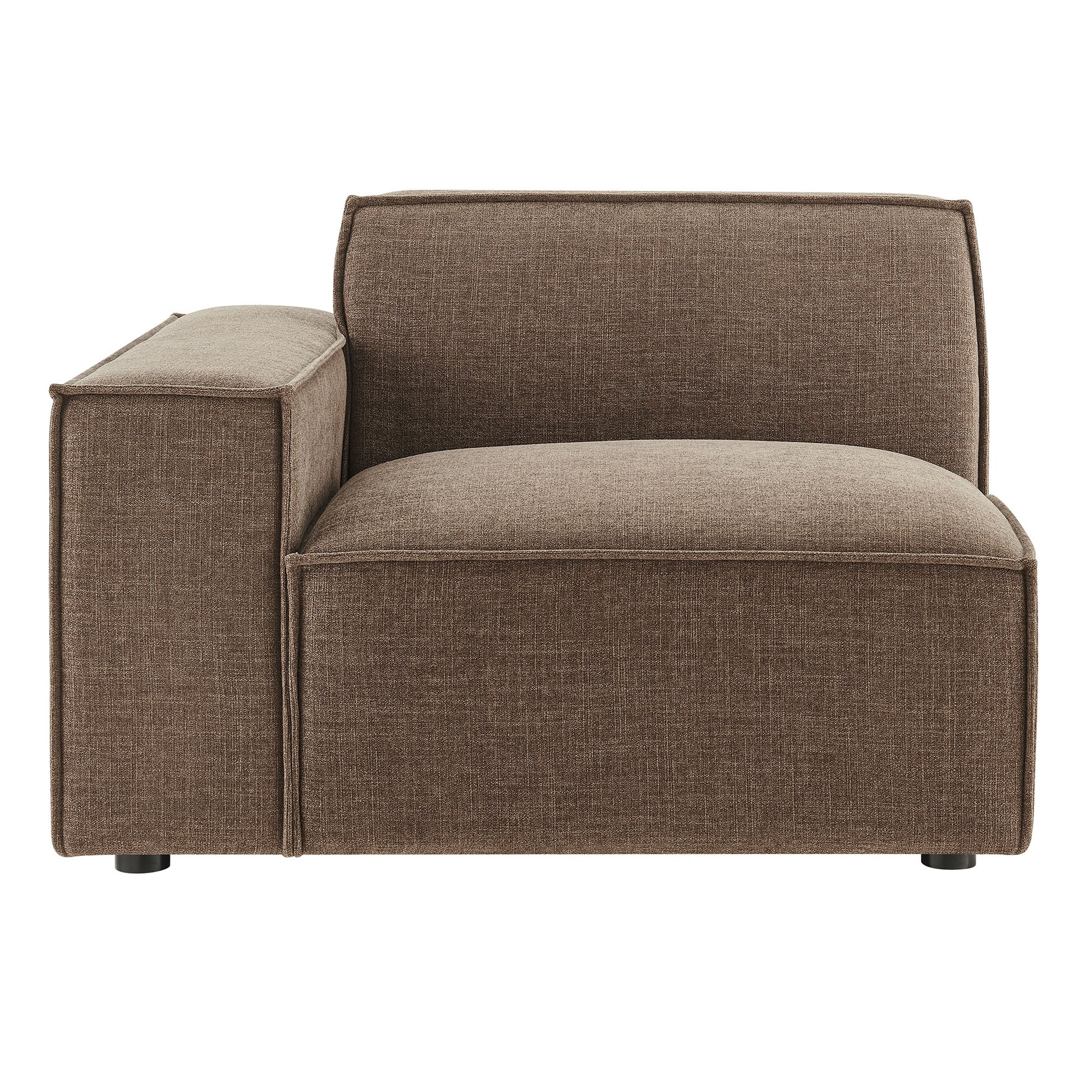 Restore Performance Fabric Upholstered Left-Facing Modular Lounge Chair by Modway