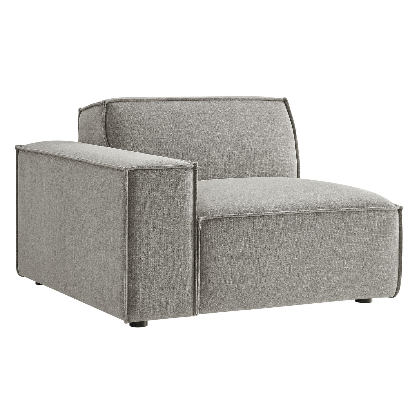 Restore Performance Fabric Upholstered Left-Facing Modular Lounge Chair by Modway
