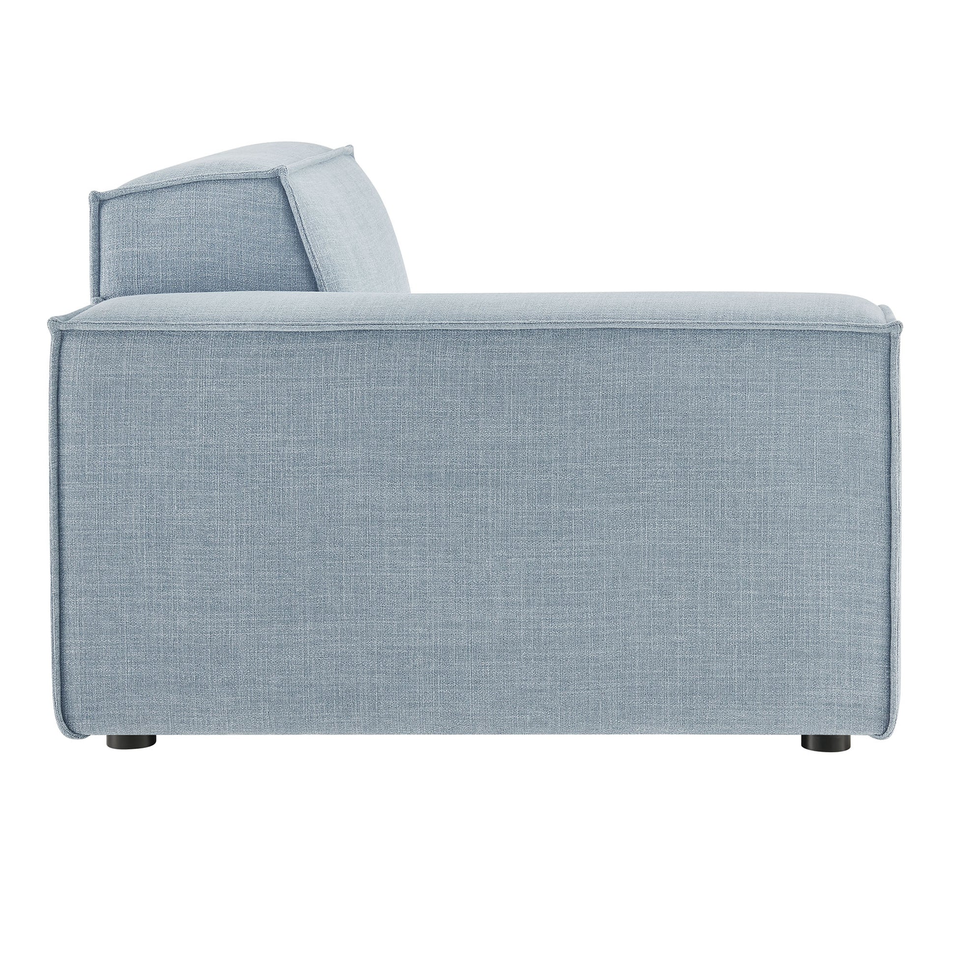 Restore Performance Fabric Upholstered Left-Facing Modular Lounge Chair by Modway