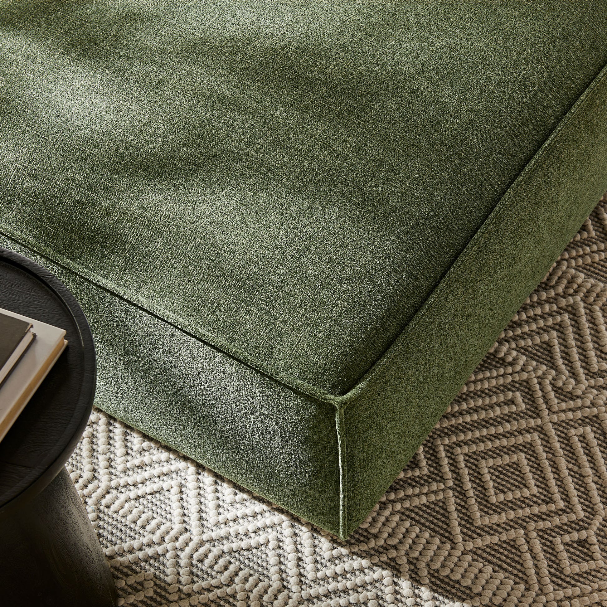 Restore Performance Fabric Upholstered Modular Ottoman by Modway