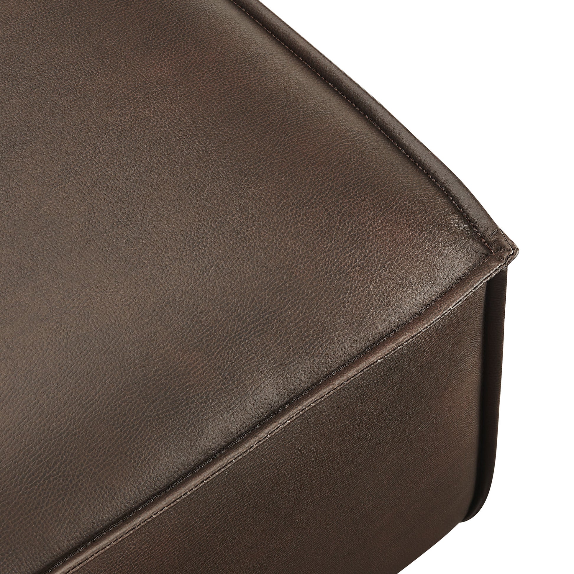 Restore Vegan Leather Modular Ottoman by Modway