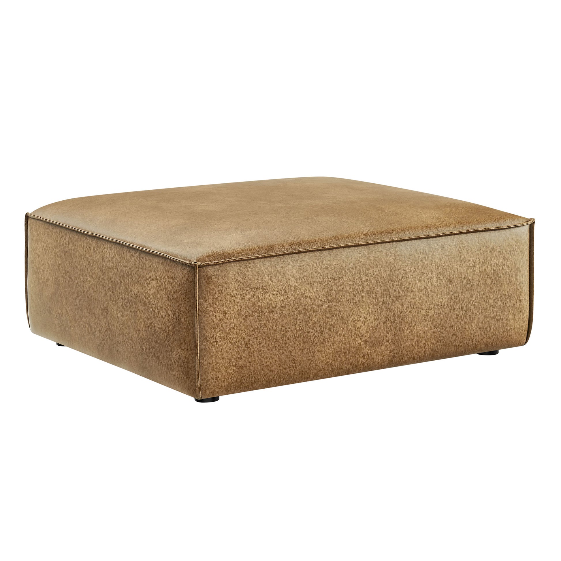 Restore Vegan Leather Modular Ottoman by Modway