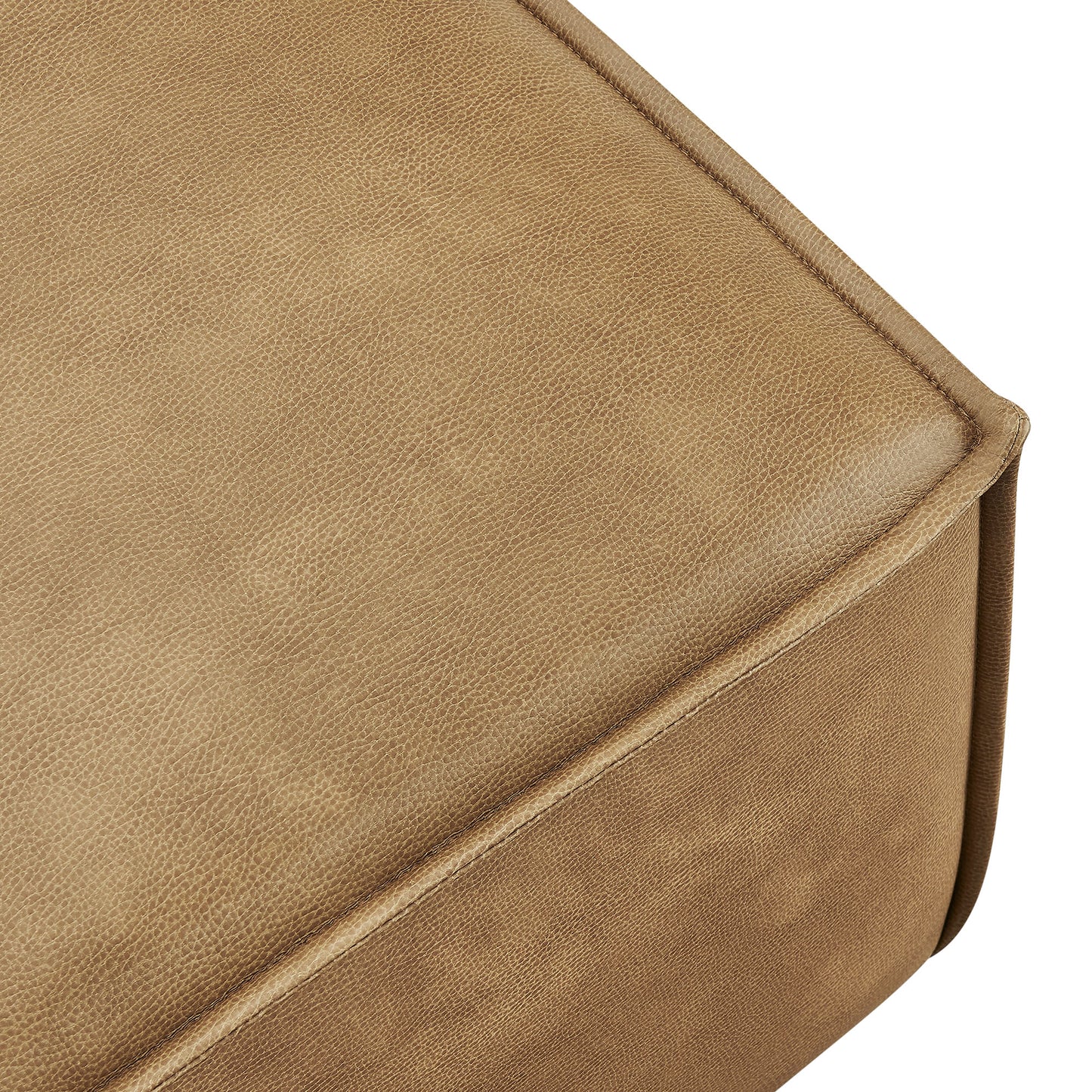 Restore Vegan Leather Modular Ottoman by Modway