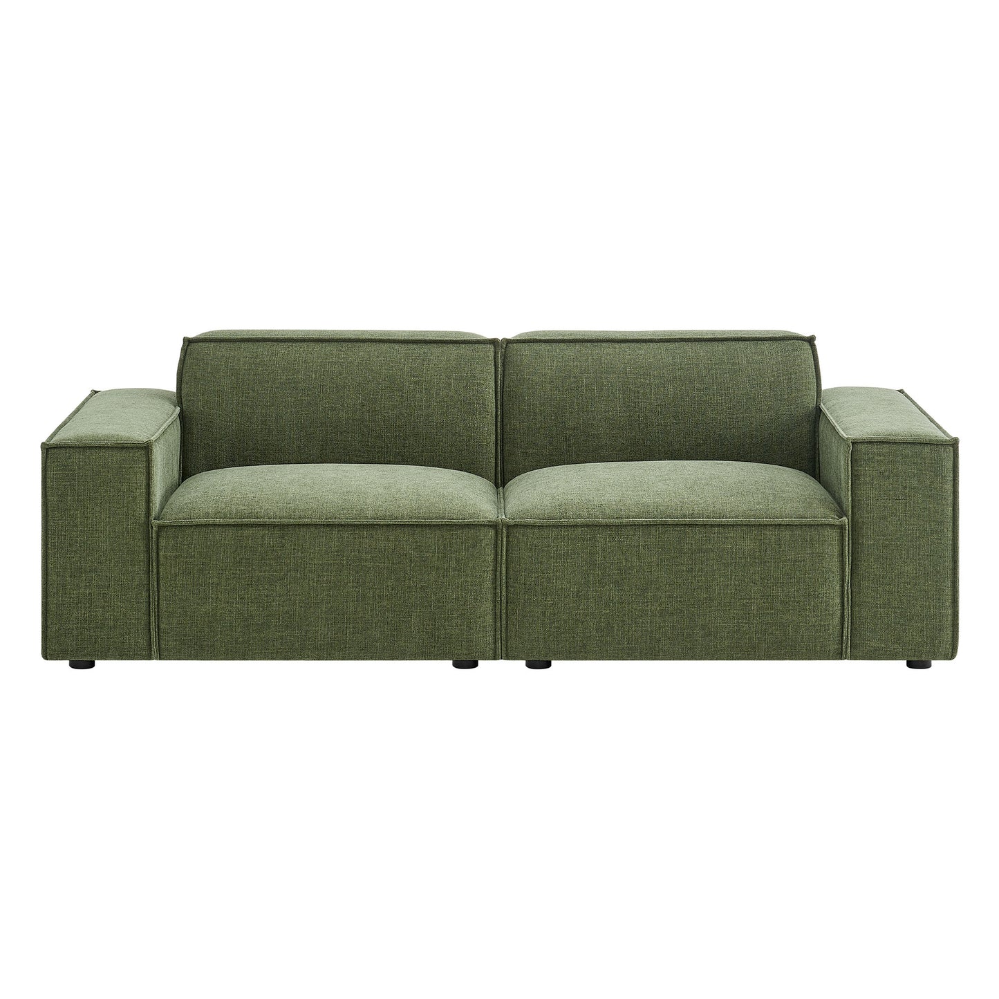 Restore 2-Piece Performance Fabric Upholstered Modular Loveseat by Modway
