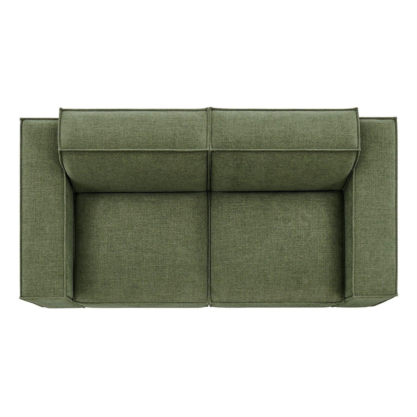 Restore 2-Piece Performance Fabric Upholstered Modular Loveseat by Modway