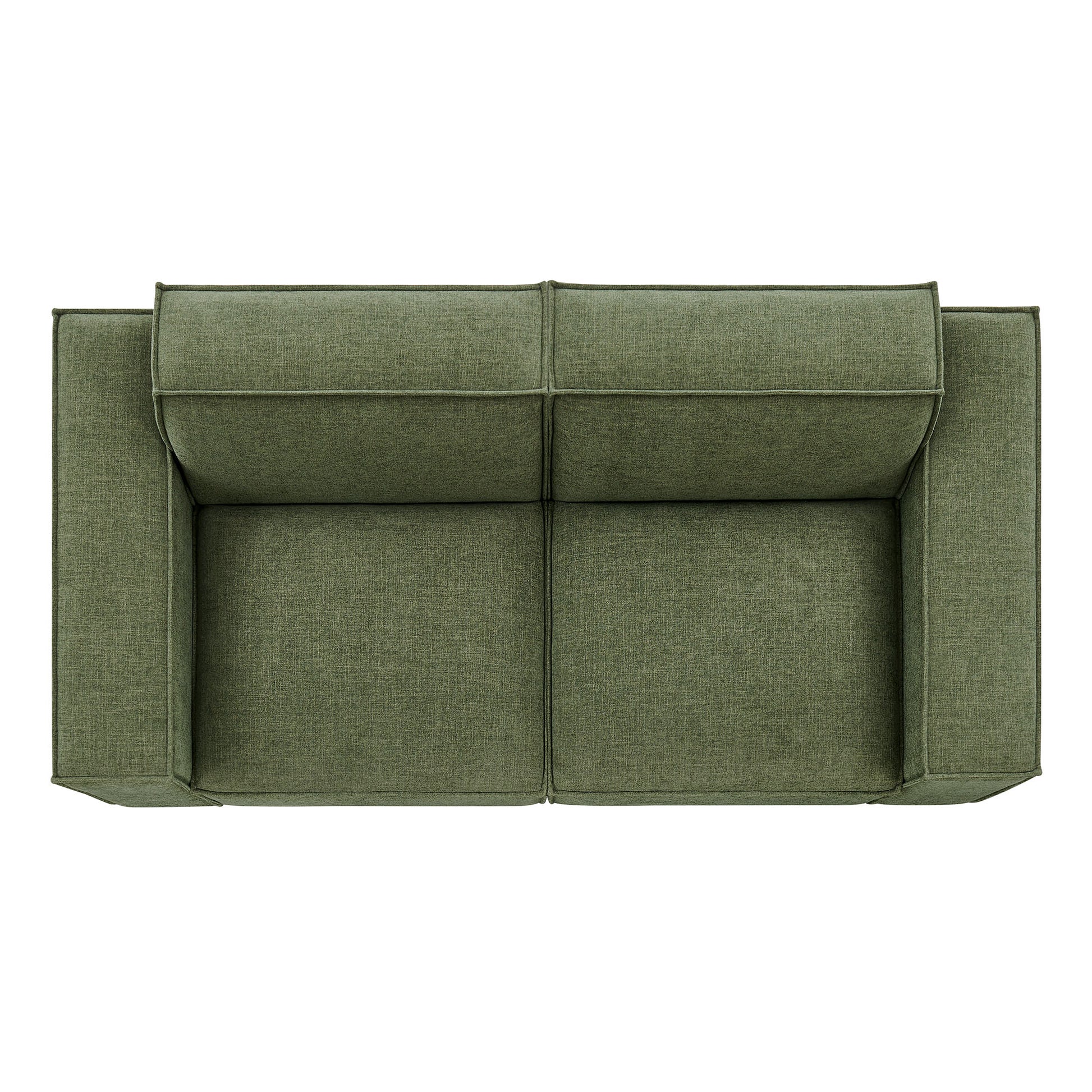 Restore 2-Piece Performance Fabric Upholstered Modular Loveseat by Modway