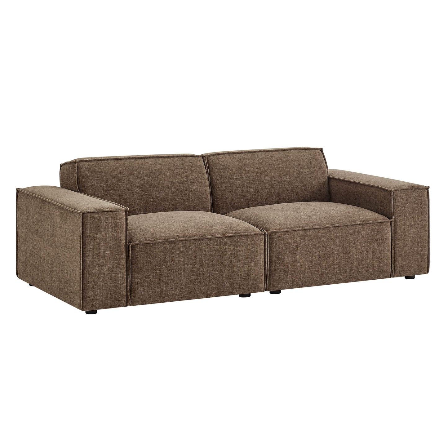 Restore 2-Piece Performance Fabric Upholstered Modular Loveseat by Modway