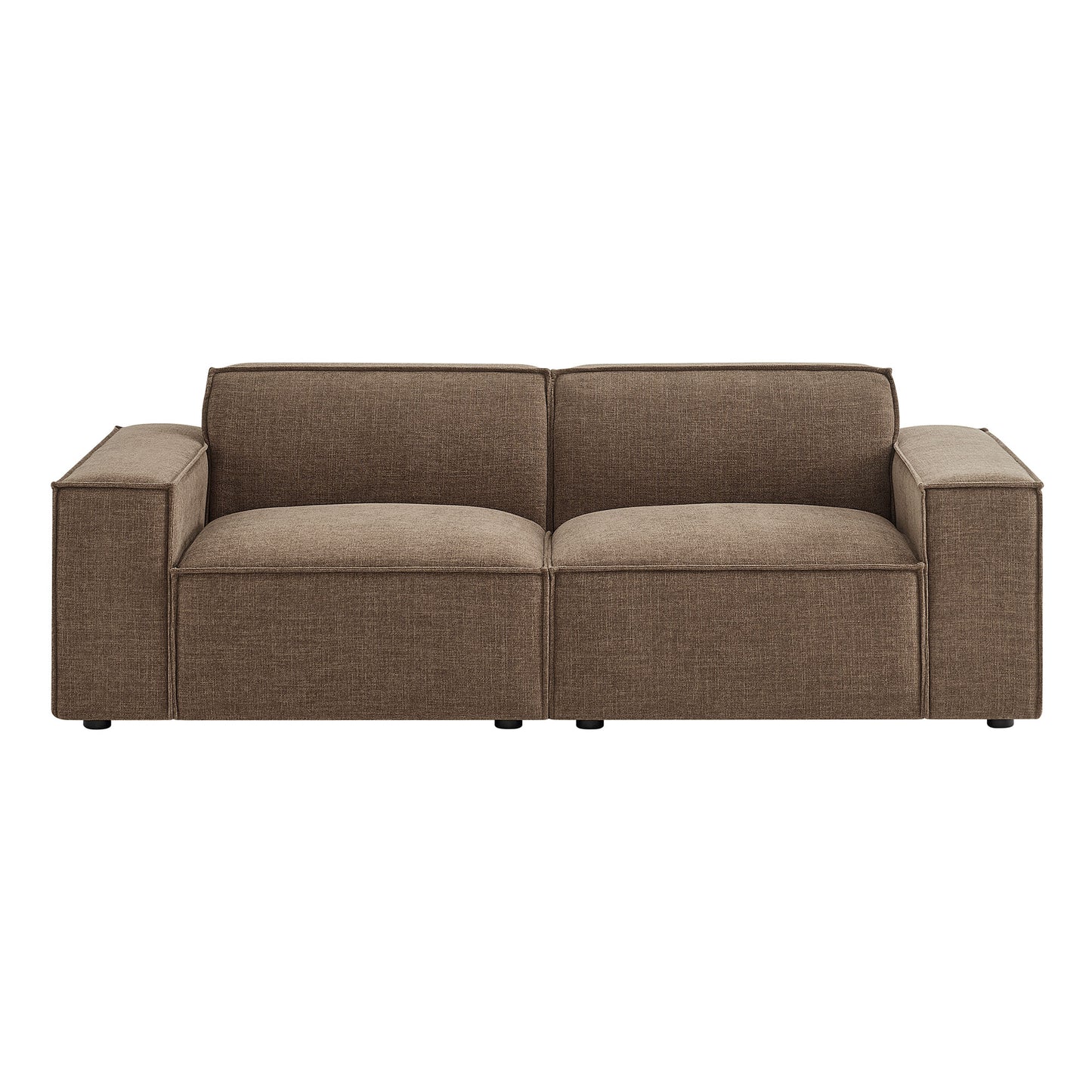 Restore 2-Piece Performance Fabric Upholstered Modular Loveseat by Modway