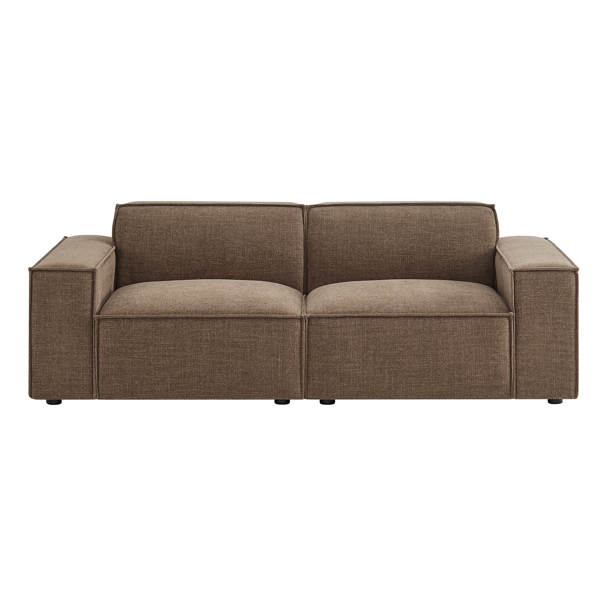 Restore 2-Piece Performance Fabric Upholstered Modular Loveseat by Modway